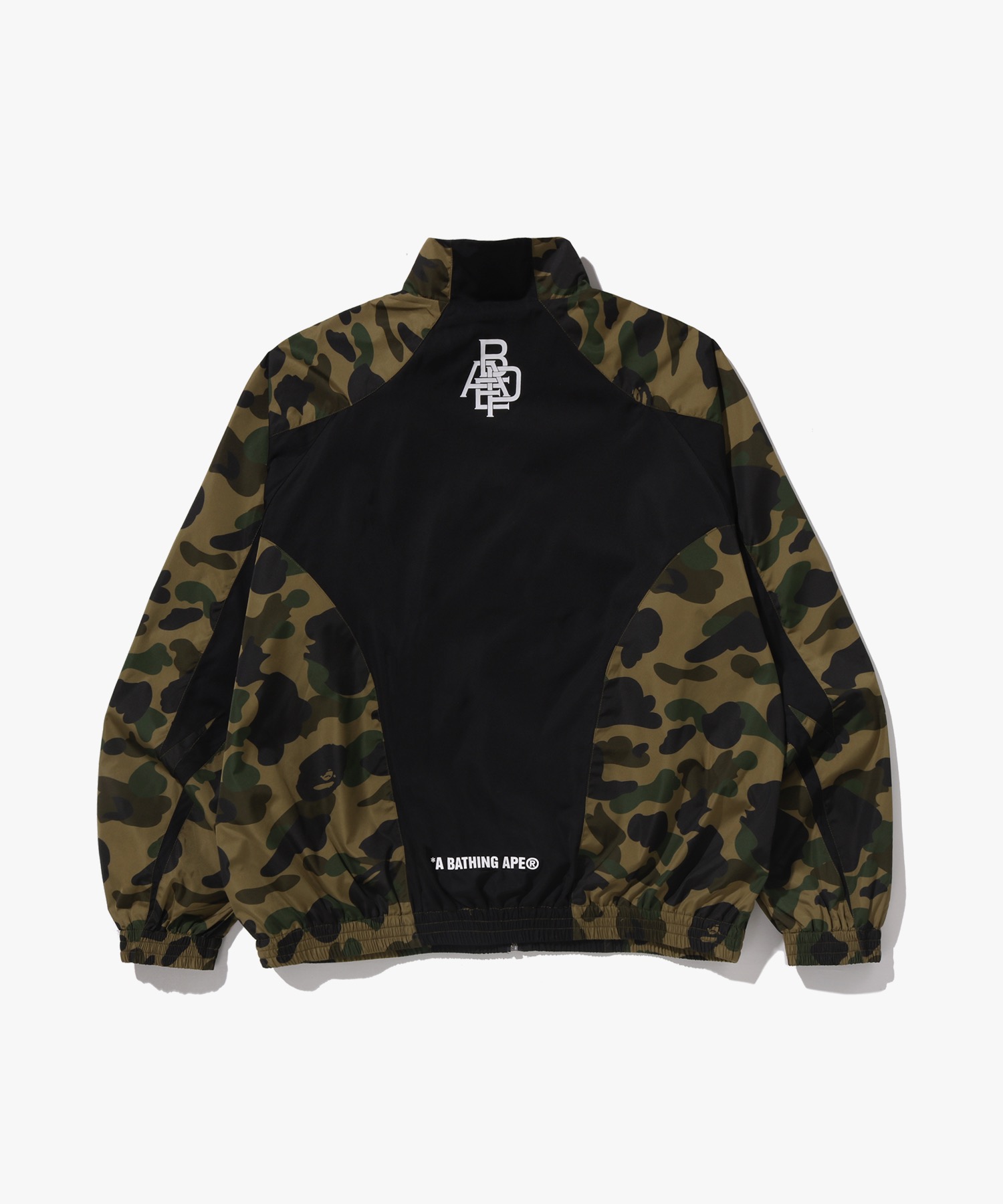 Трековая куртка First Camo с воротником-стойкой (M) GREEN