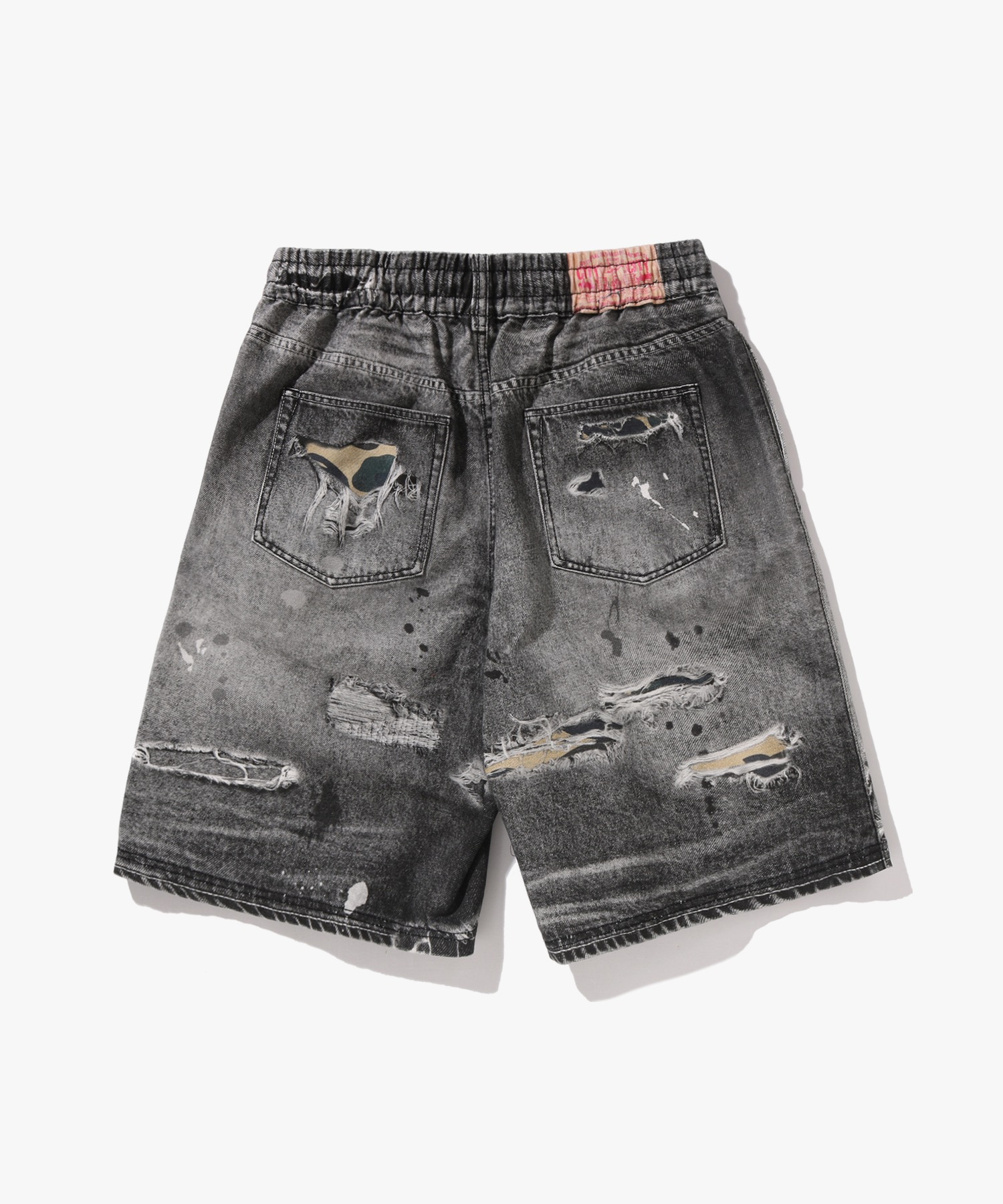 Свободные шорты BAPE STA с принтом (M) BLACK