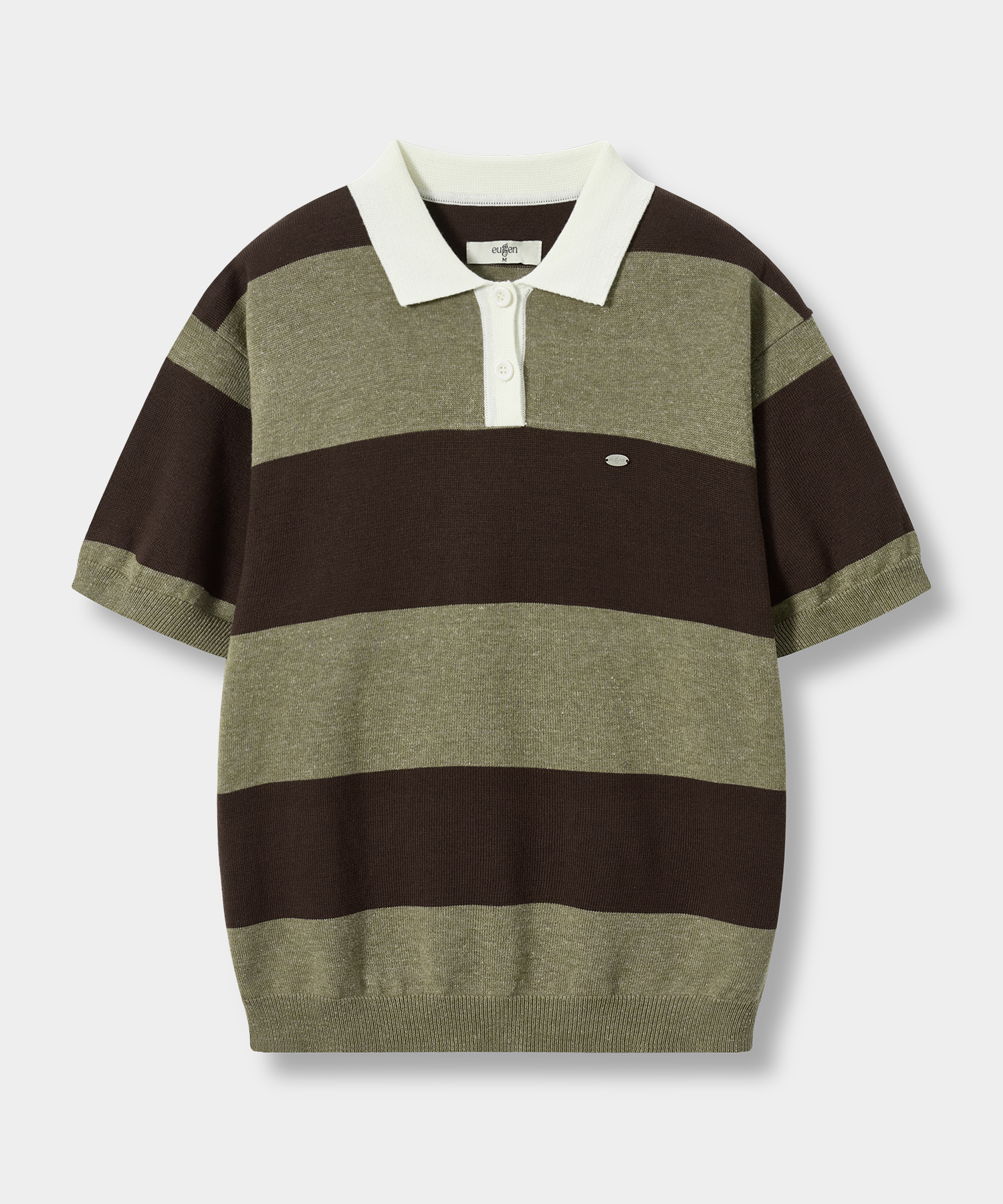 ESSENTIAL STIRPE HALF KNIT_3 COLOR