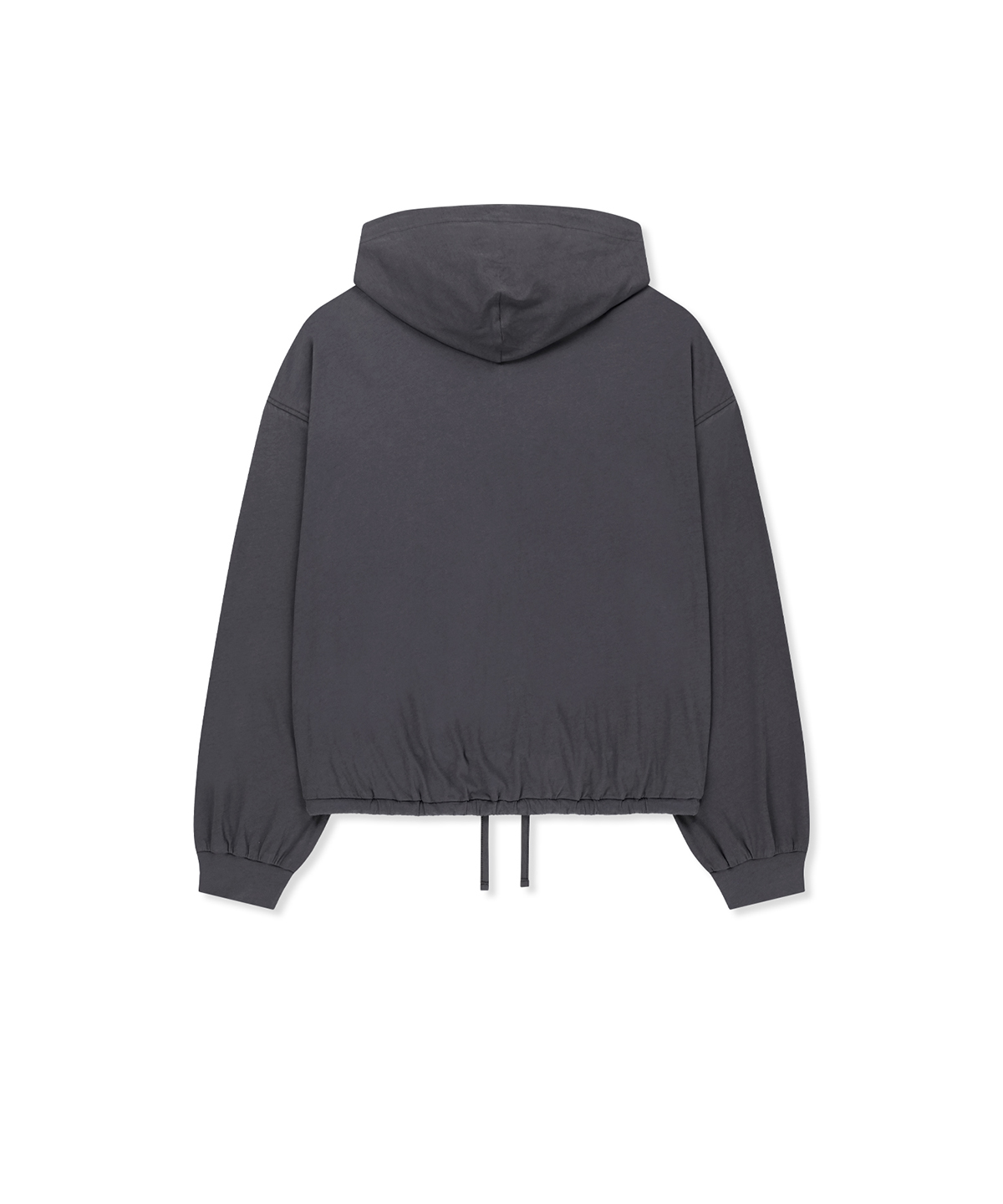MATIN 16 APPLIQUE LOGO HOODY ZIP UP IN DARK темно-синий
