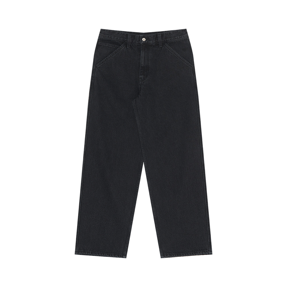 BAGGY DENIM PANTS (BLACK)