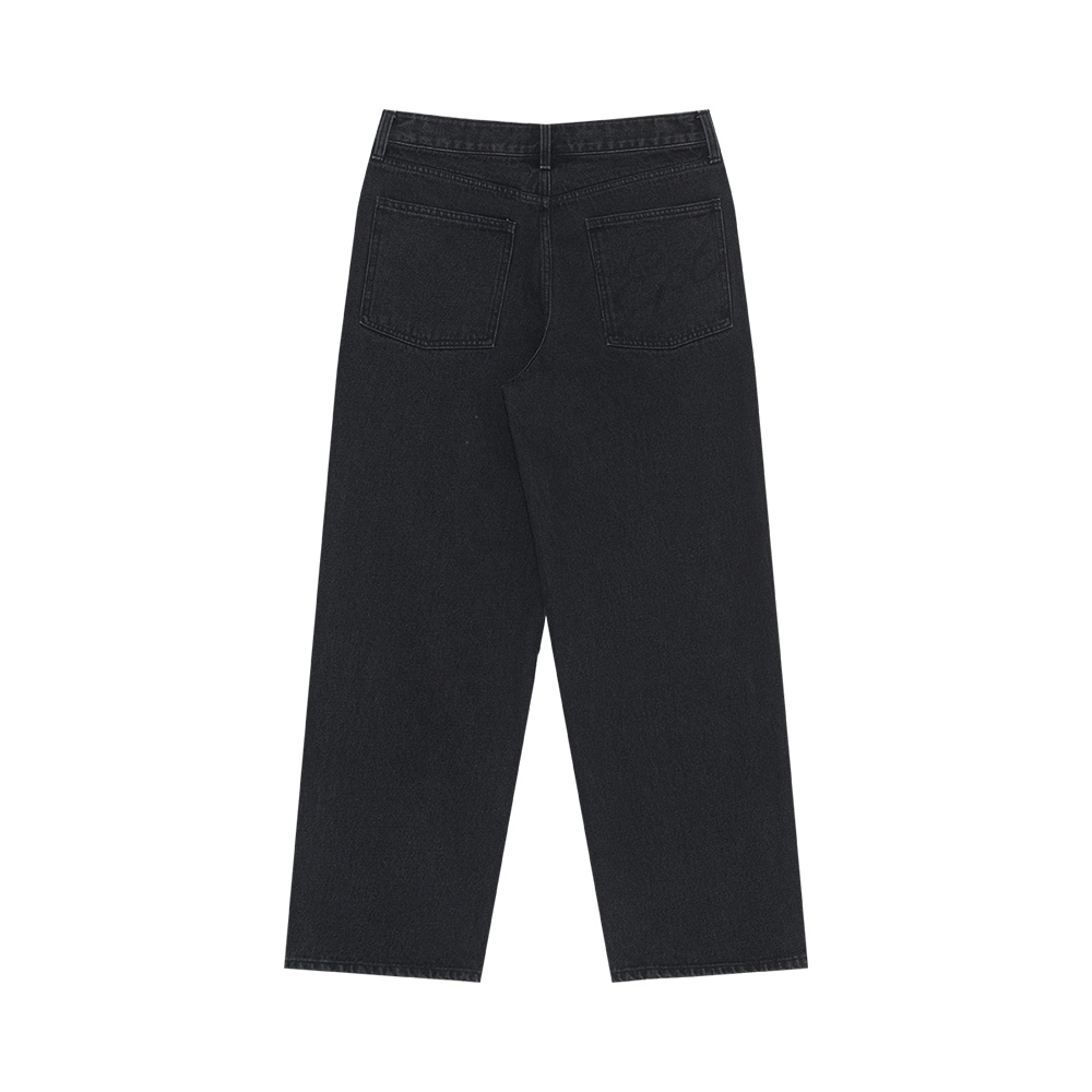 BAGGY DENIM PANTS (BLACK)
