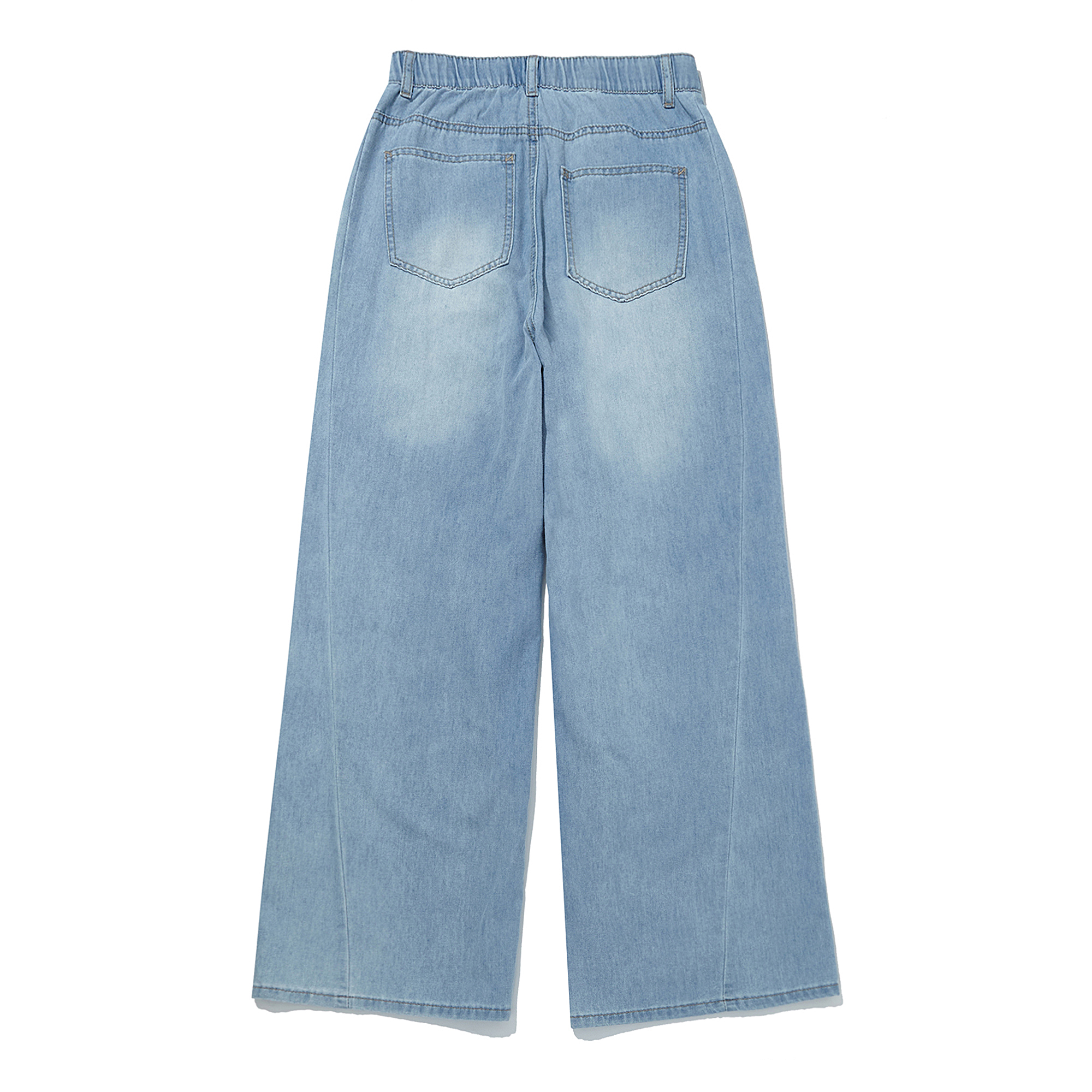 Женские легкие джинсы Semi-Wide L-Blue ITA2EL52ALB