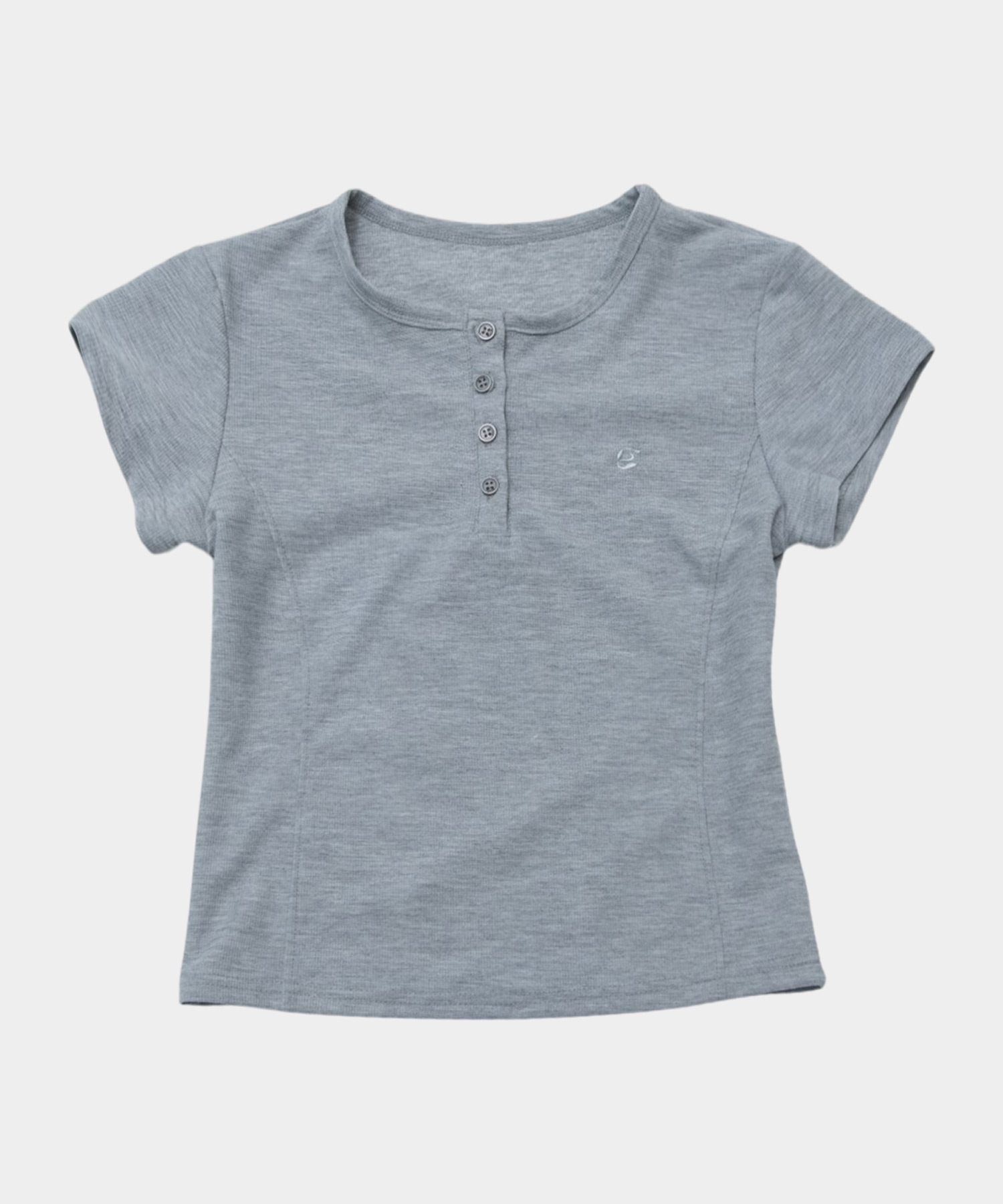 Комплект из худи и футболки Stripe Waffle Logo [Grey]