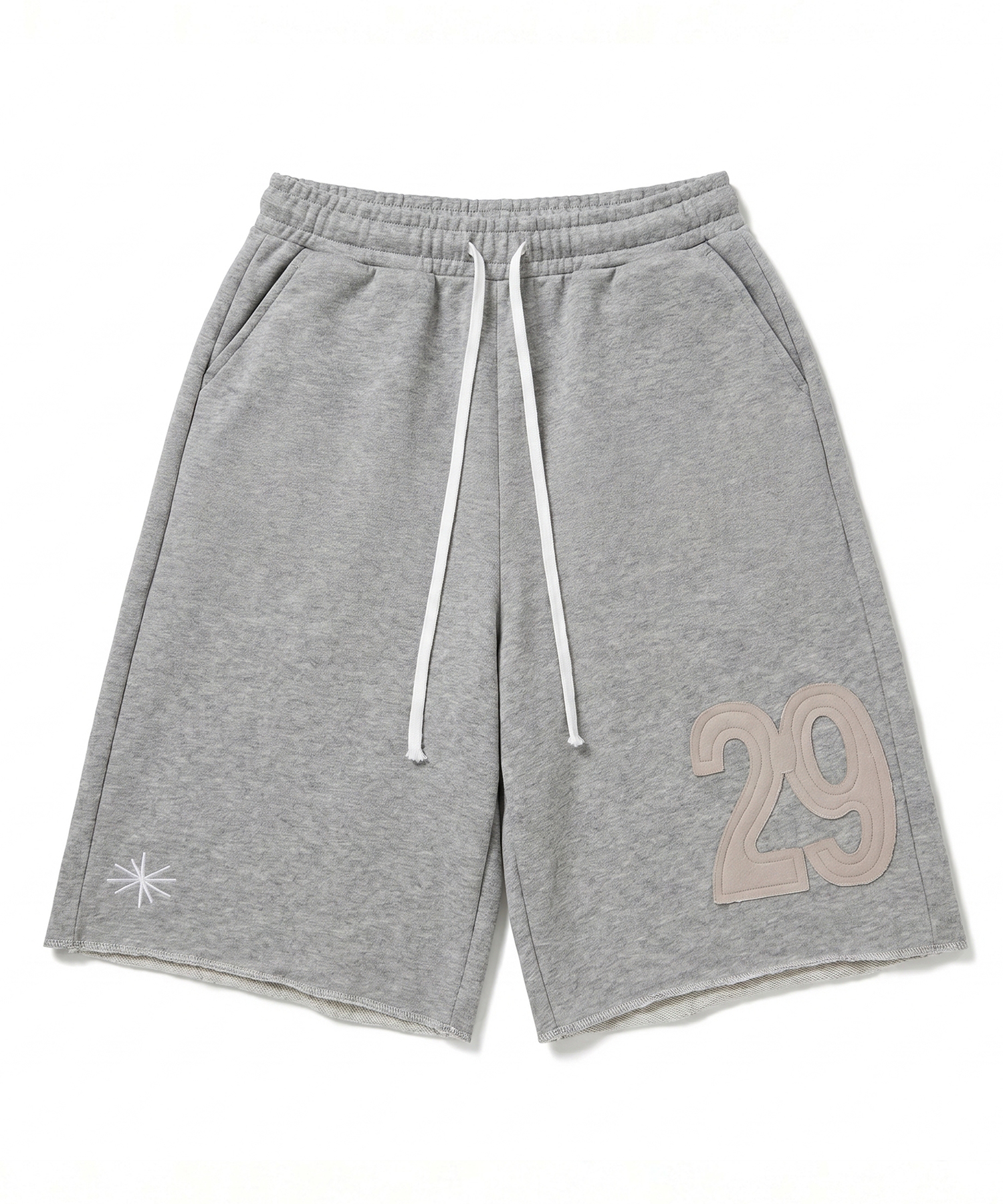 e Logo Bermuda sweatpants (Gray)