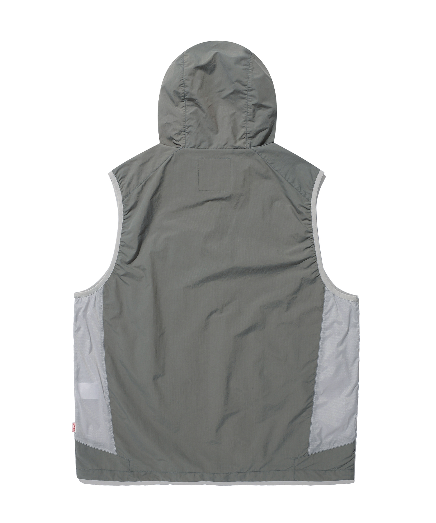 NYLON HOODED VEST (2color)