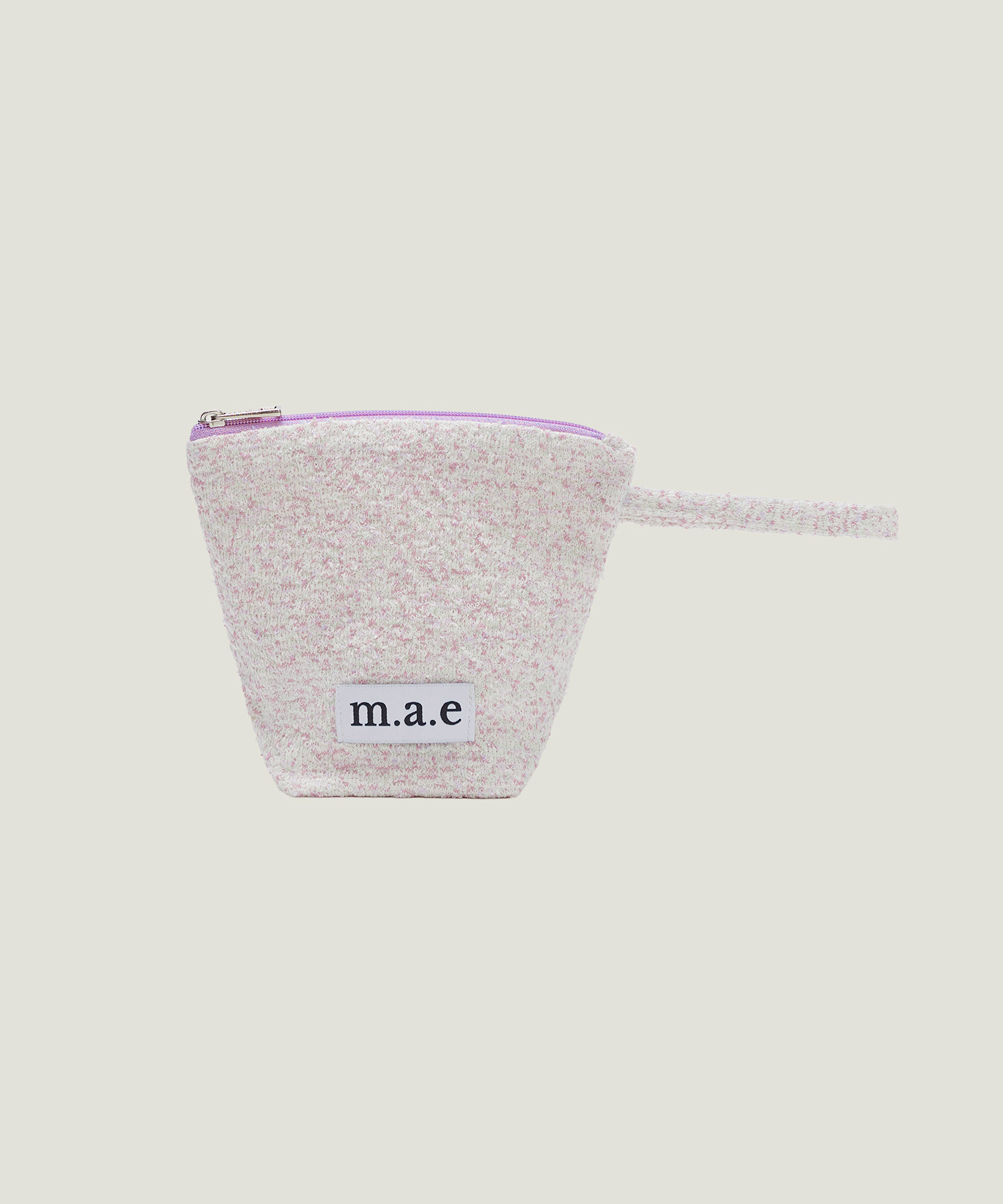Shell Pouch _ Flower Lavender