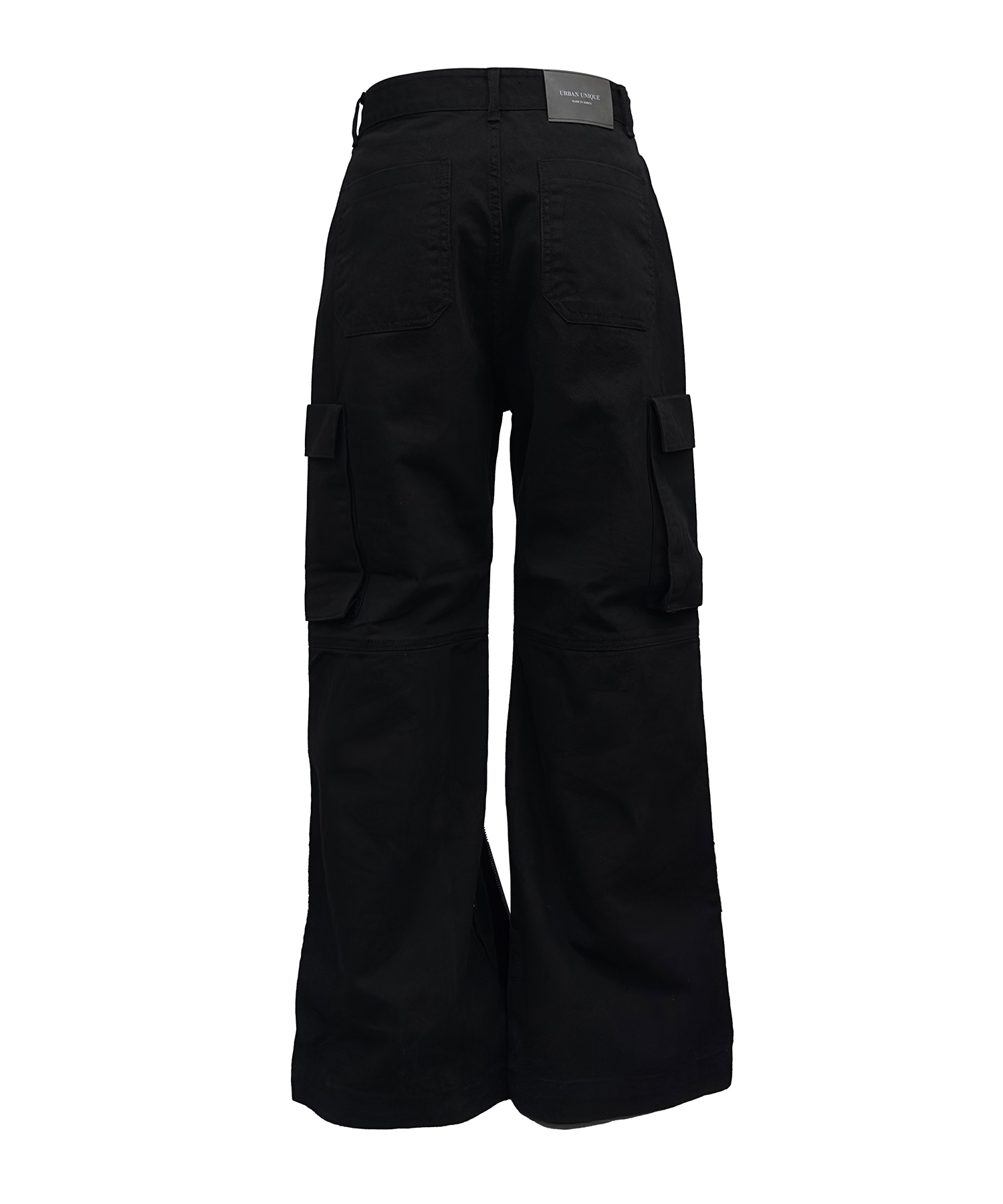 Urban form wide zip cargo pants