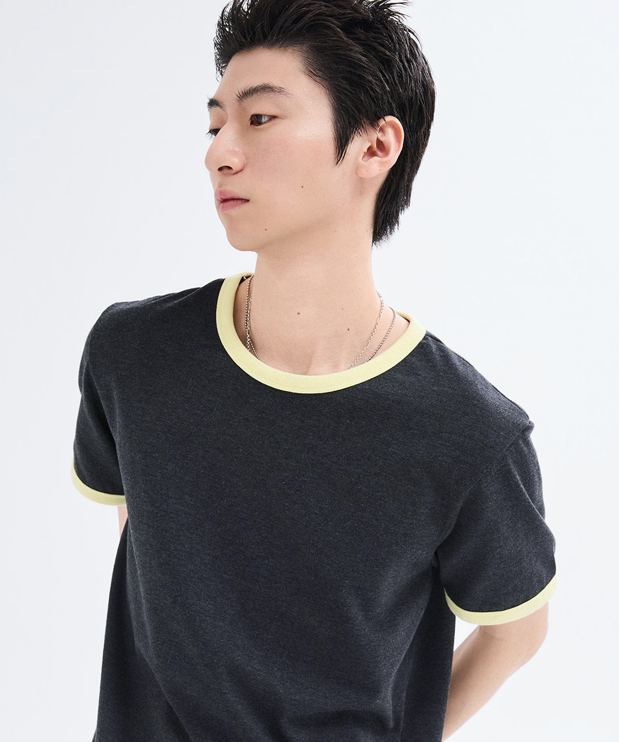 Essential Ringer Color Block T-Shirt