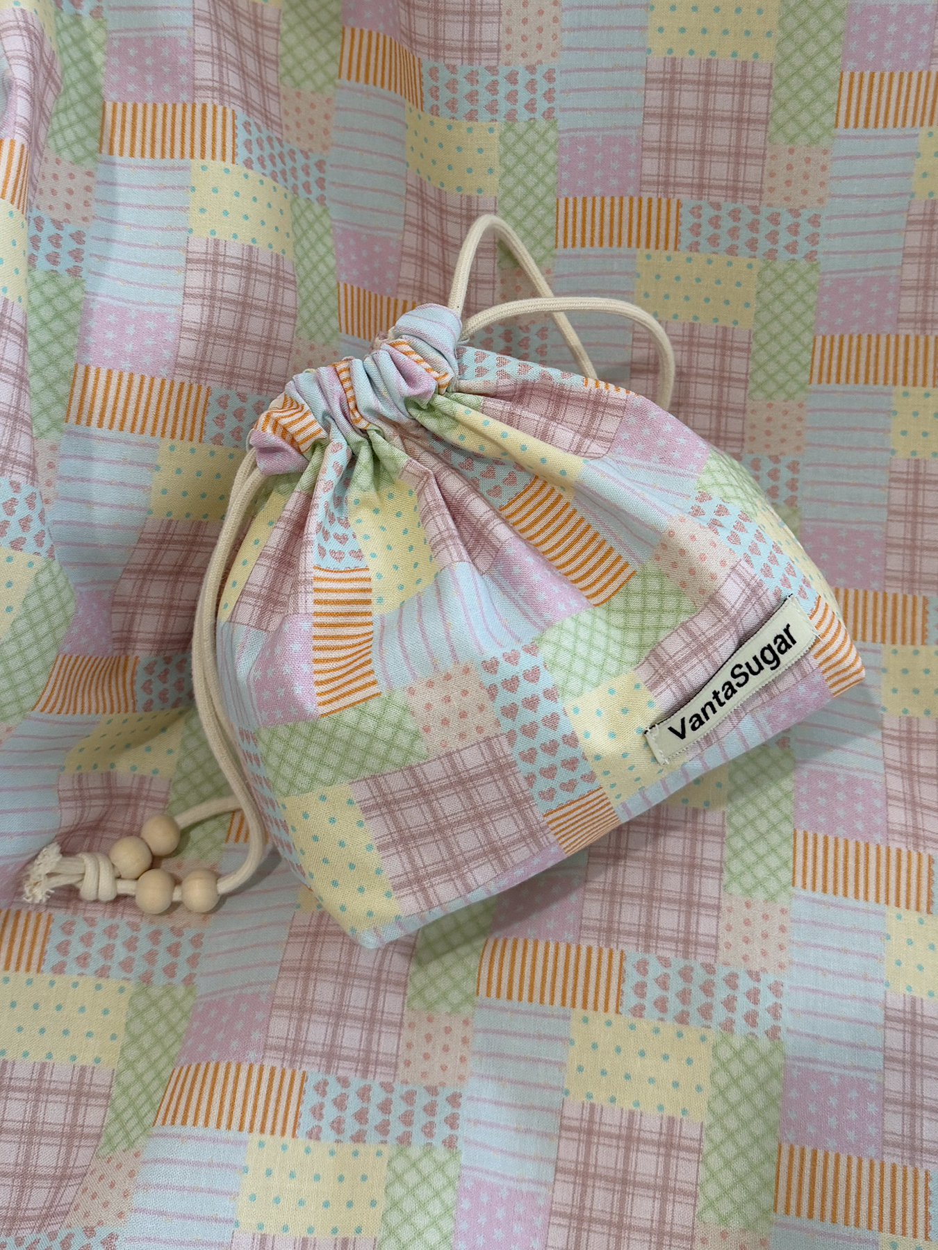 Sugar Patchwork Pouch