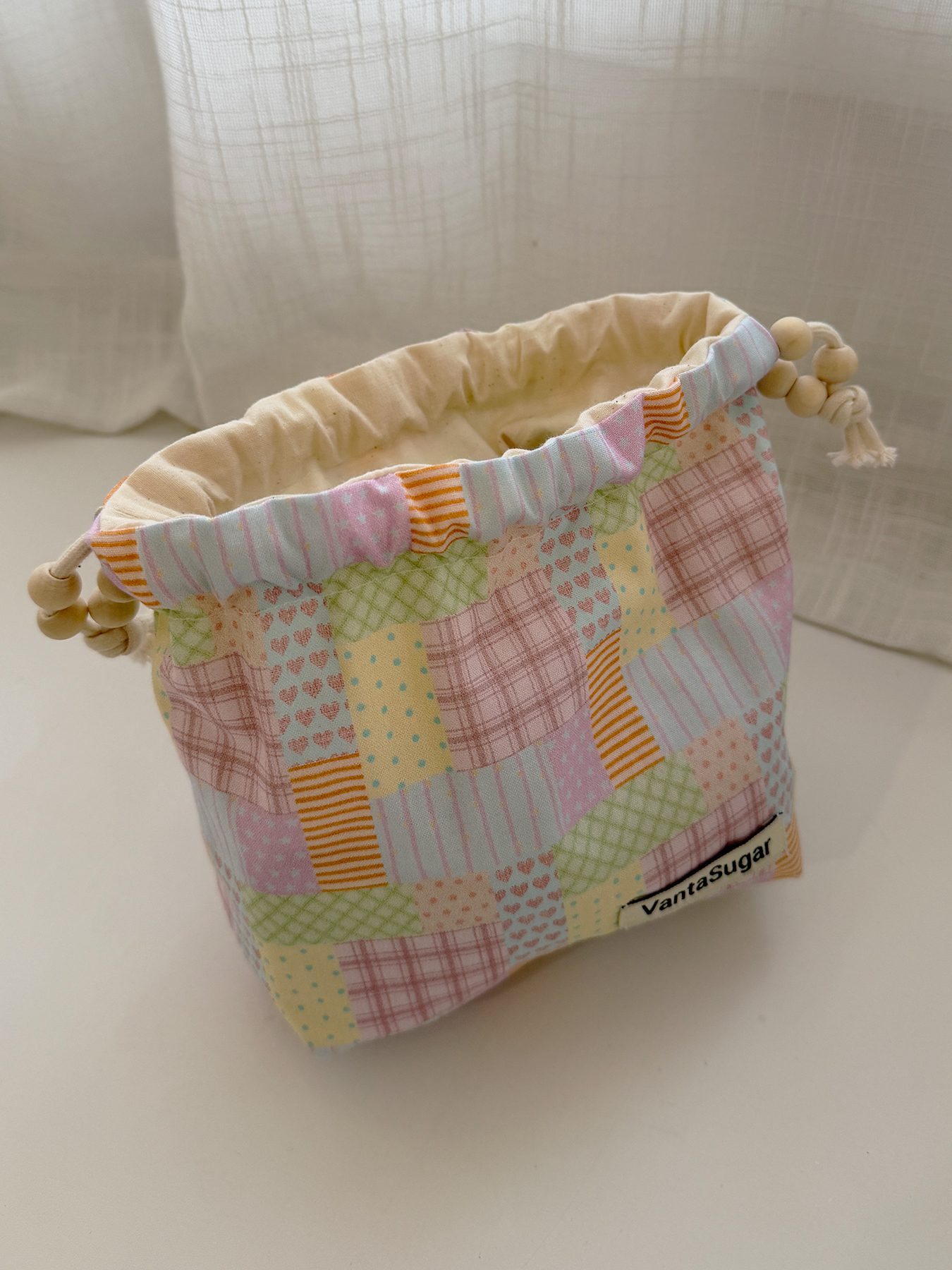 Sugar Patchwork Pouch