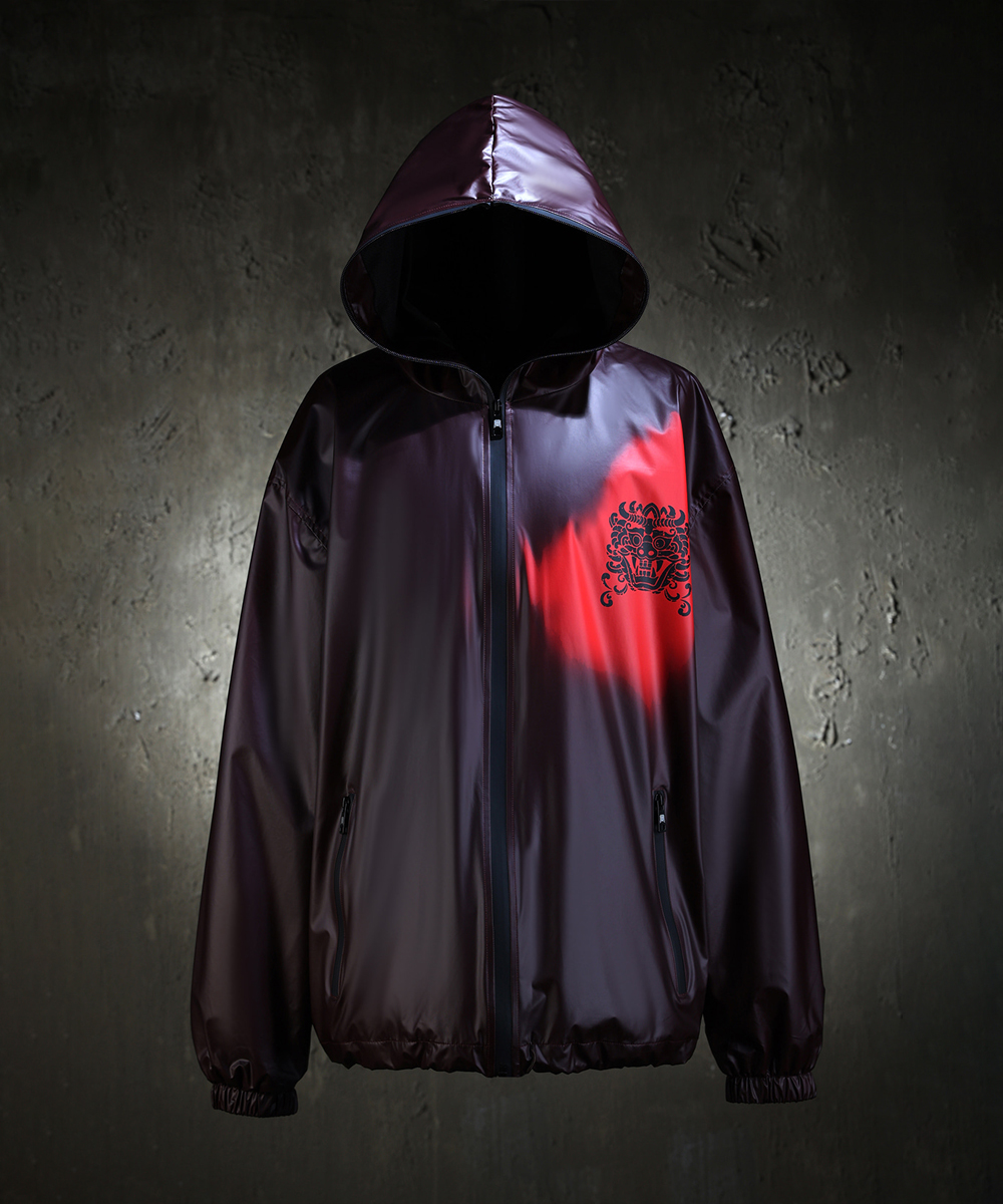 Thermochromic Hooded Windbreaker