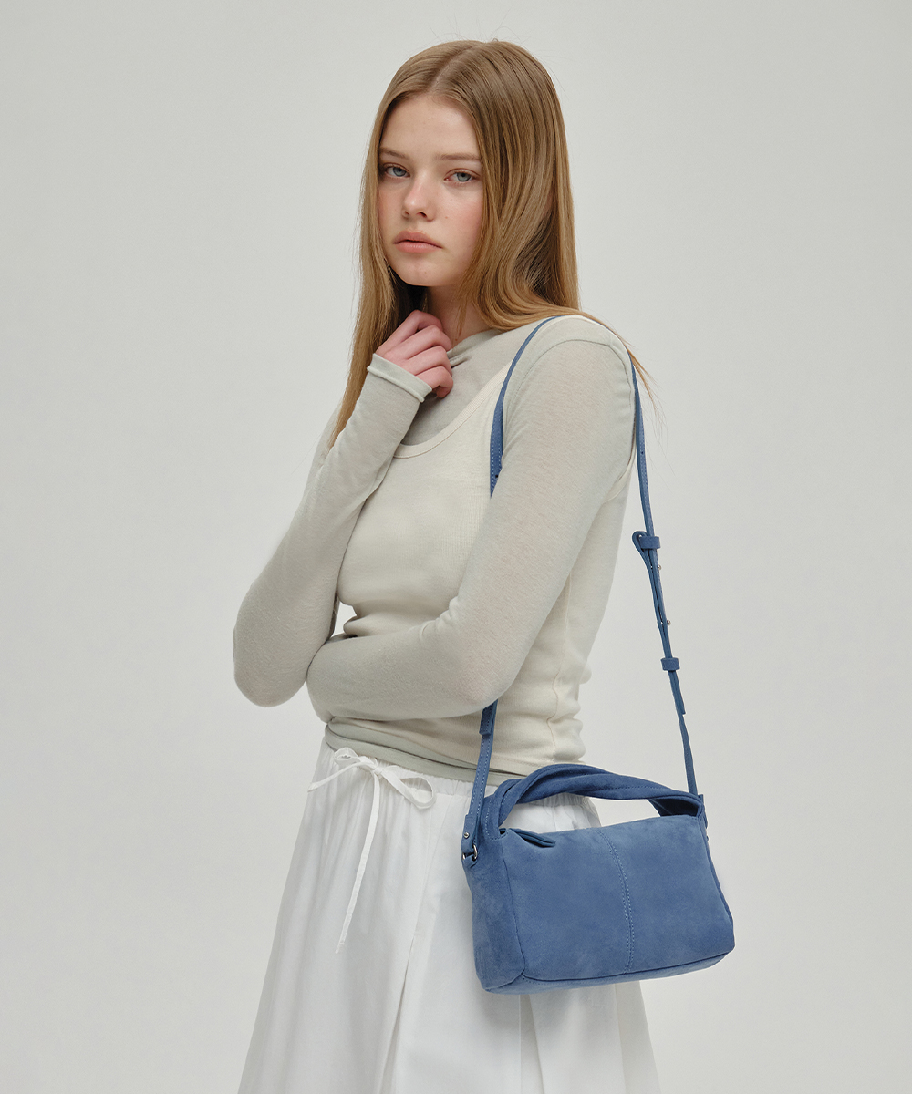 Nova Twist Strap Mini Bag - BLUE