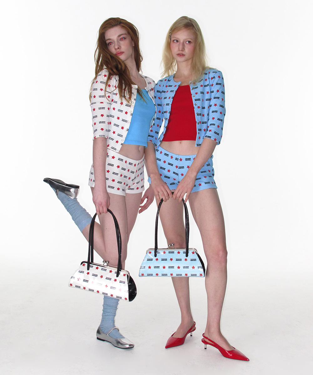 BABY ENAMEL SHOULDER BAG_WHITE