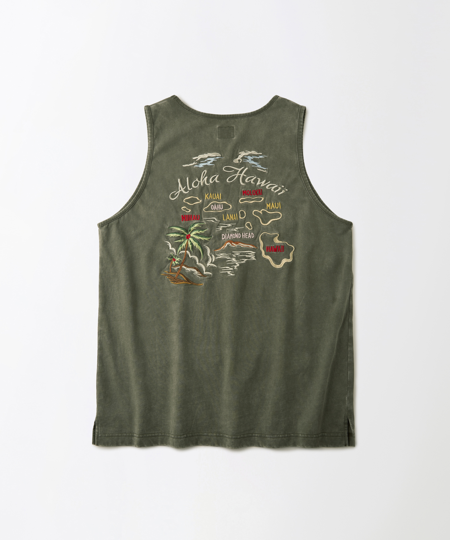 MIL Series майка (ALOHA) Vintage Olive