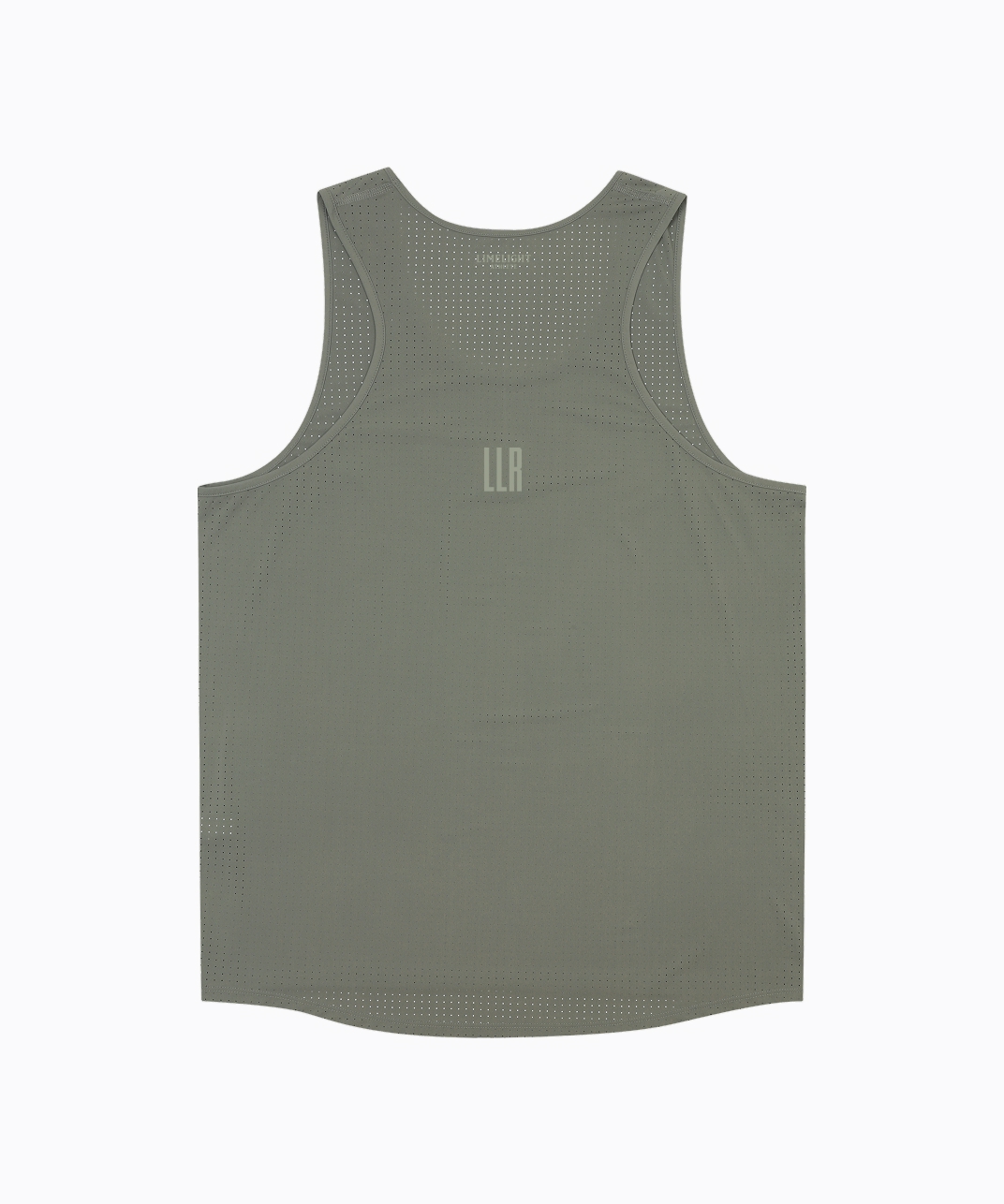LLR LOGO RUNNING SLEEVELESS PUNCHED (SAGE/SAGE)