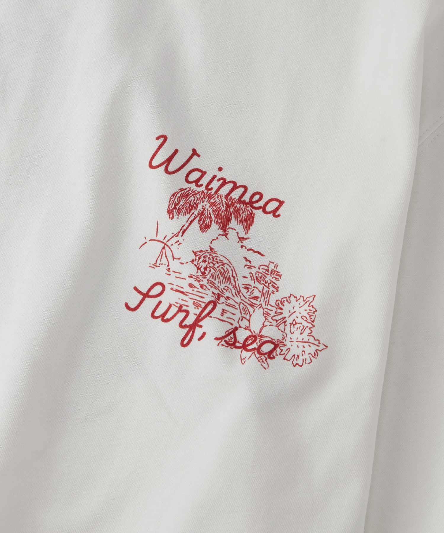 Футболка V.S.C TEE(TROPIC) Off-White