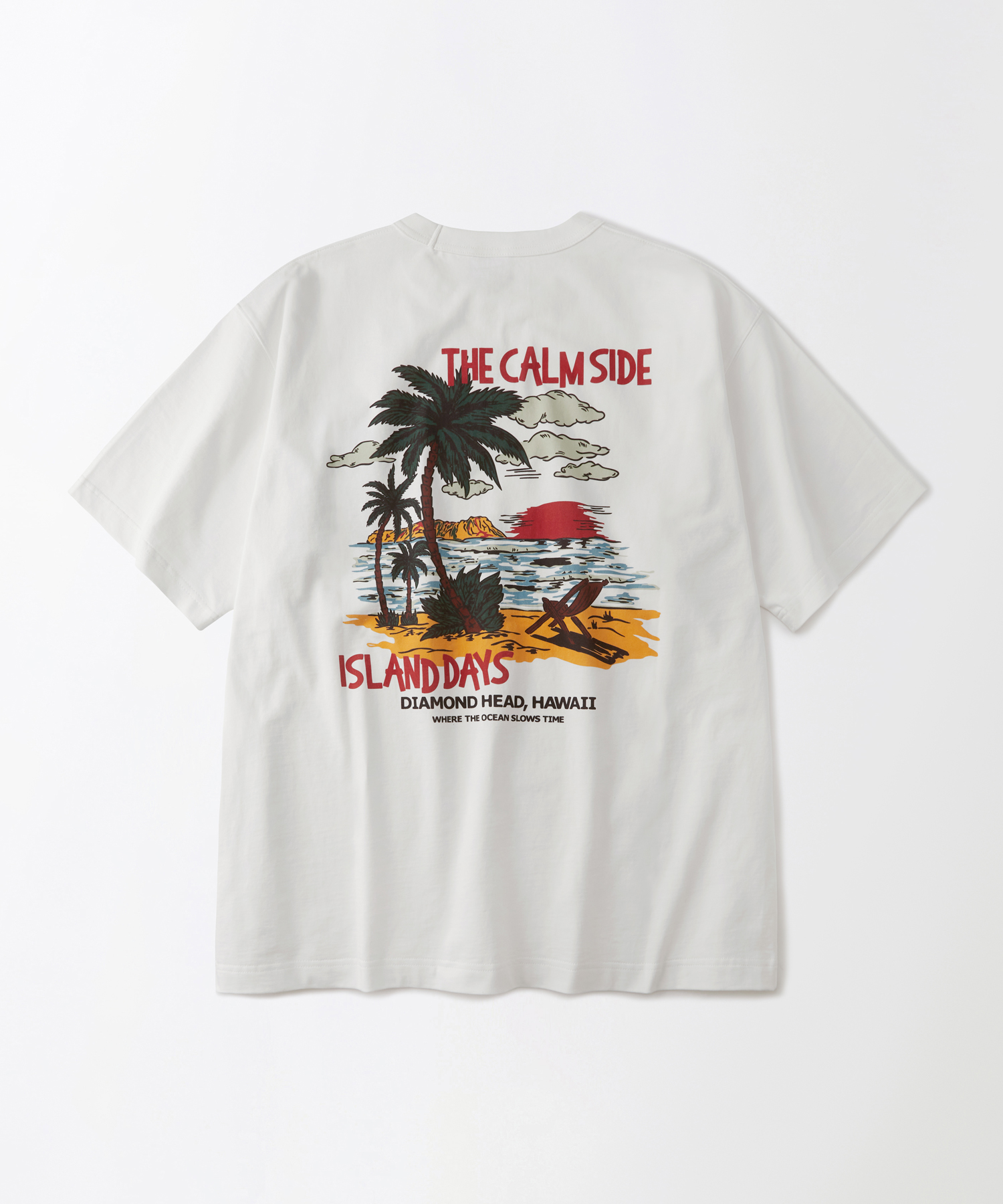 Футболка V.S.C TEE(THE CALM SIDE) Off-White