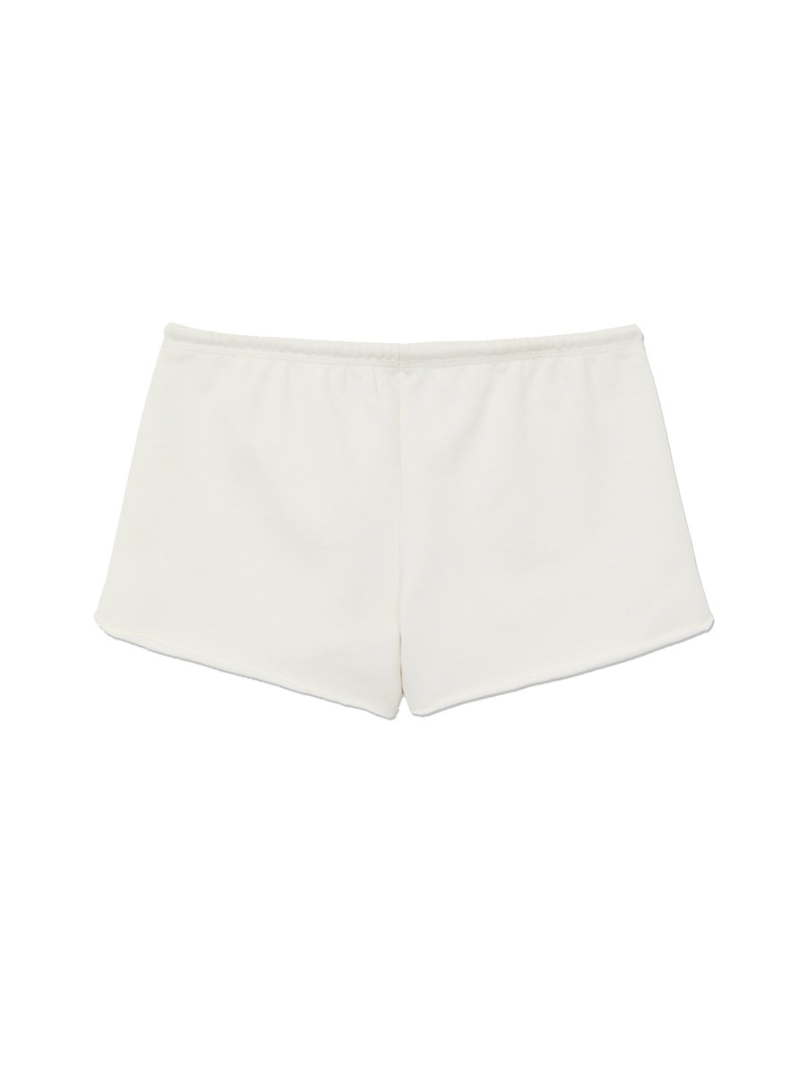 G LOW RISE SHORTS (WHITE)