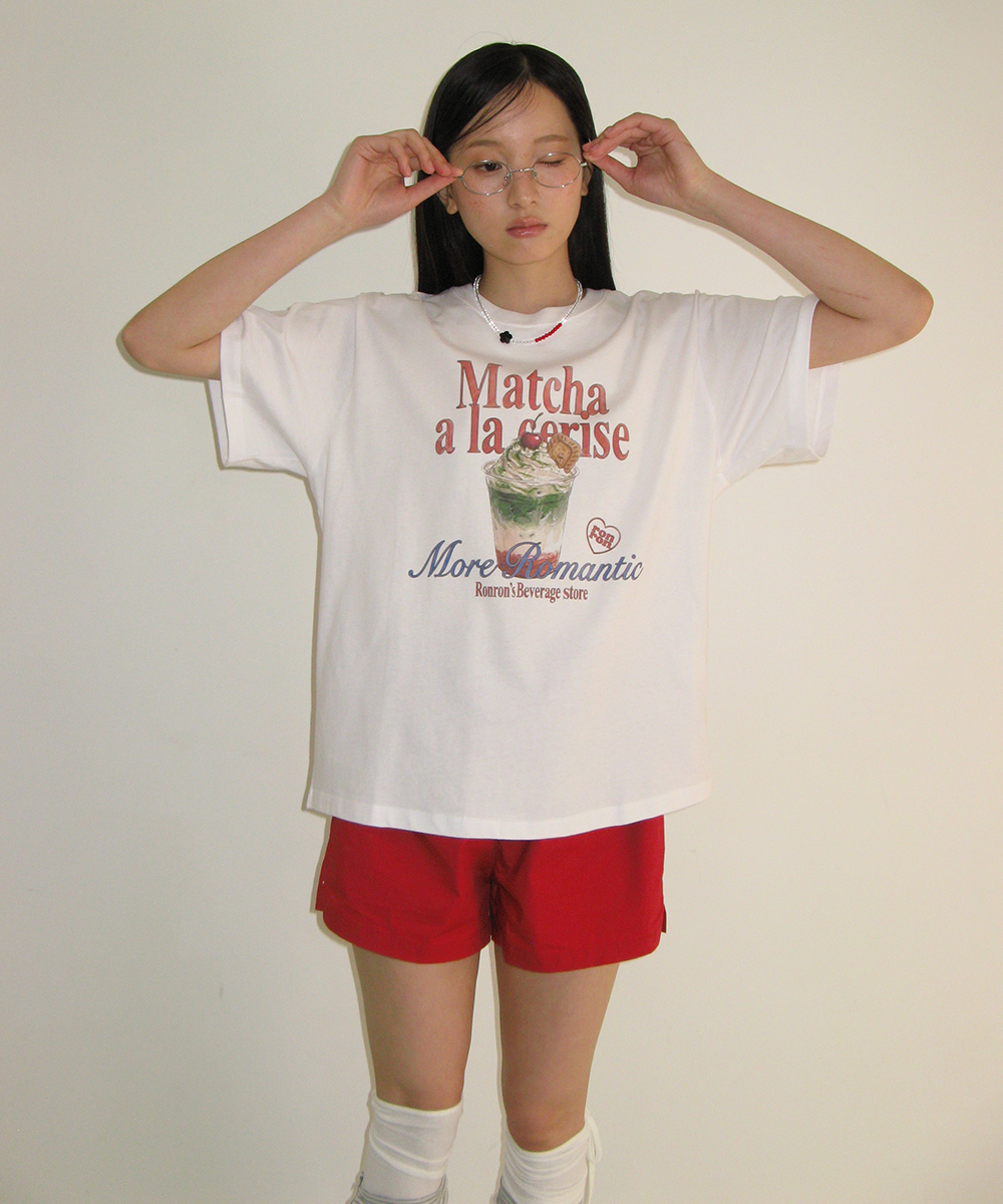 HEART POCKET TRUNK SHORT PANTS RED
