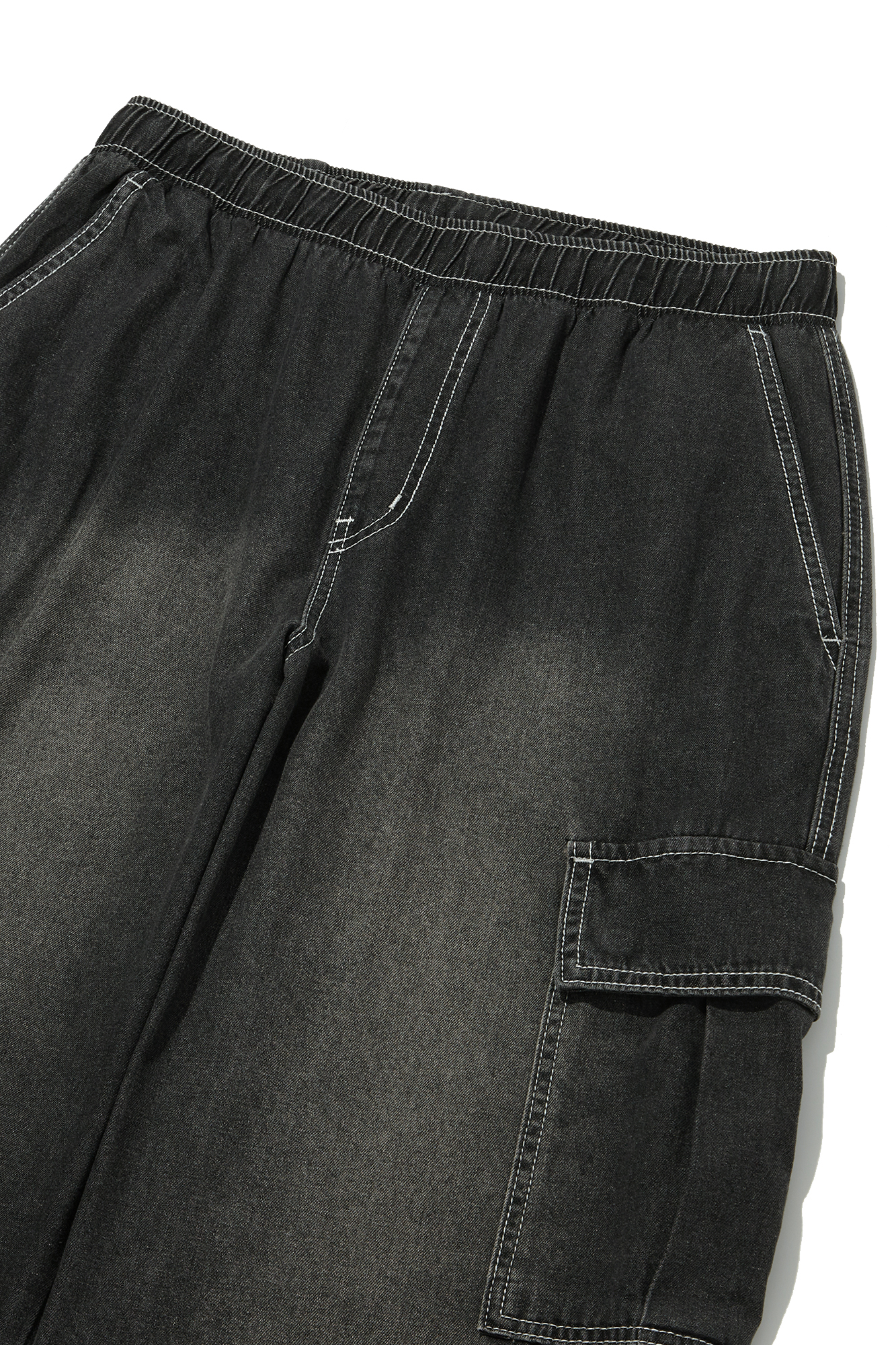 Широкие джинсы варенки Deep Gray ANA2EL32ADG