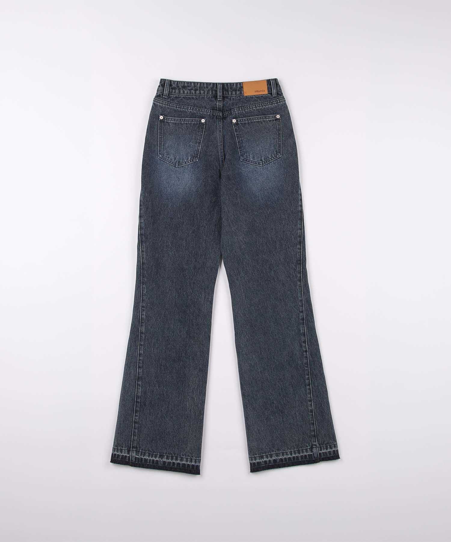 BOOTSCUT DENIM PANTS DEEP BLUE