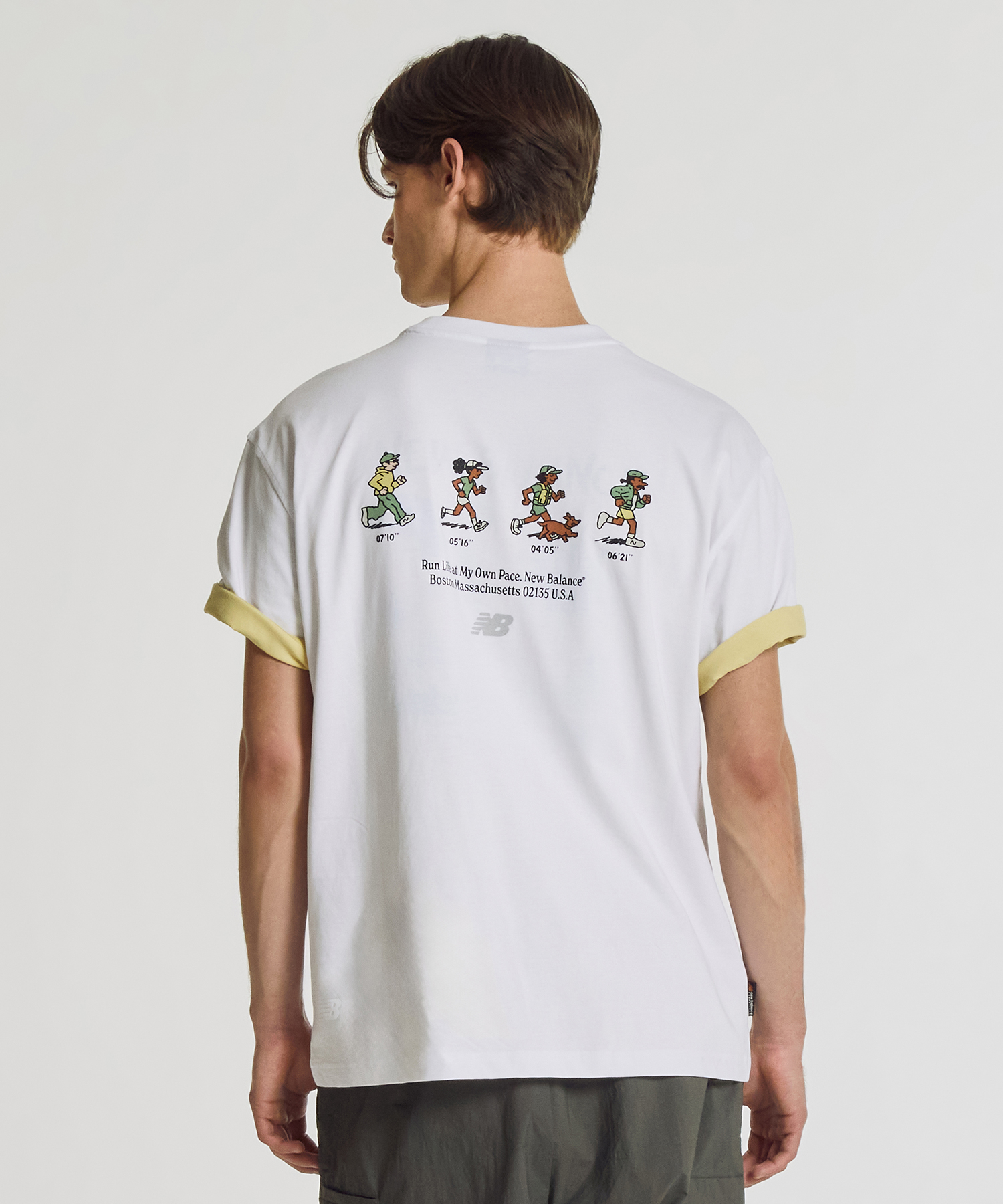 NBNEG21503 / Футболка UNI NB Friends (WHITE)