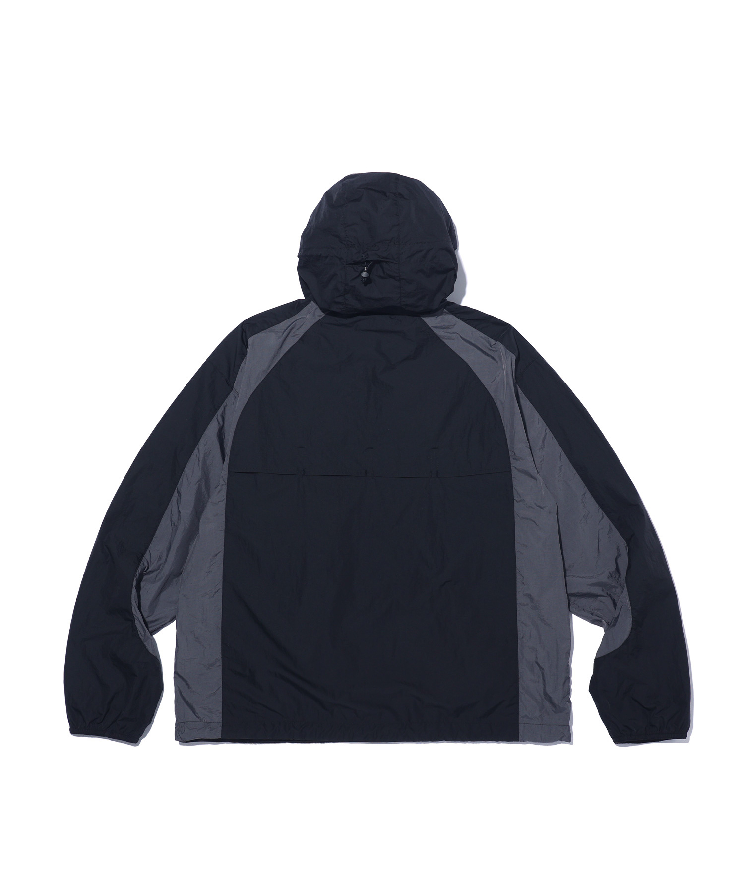 Split Light Windbreaker (Black)