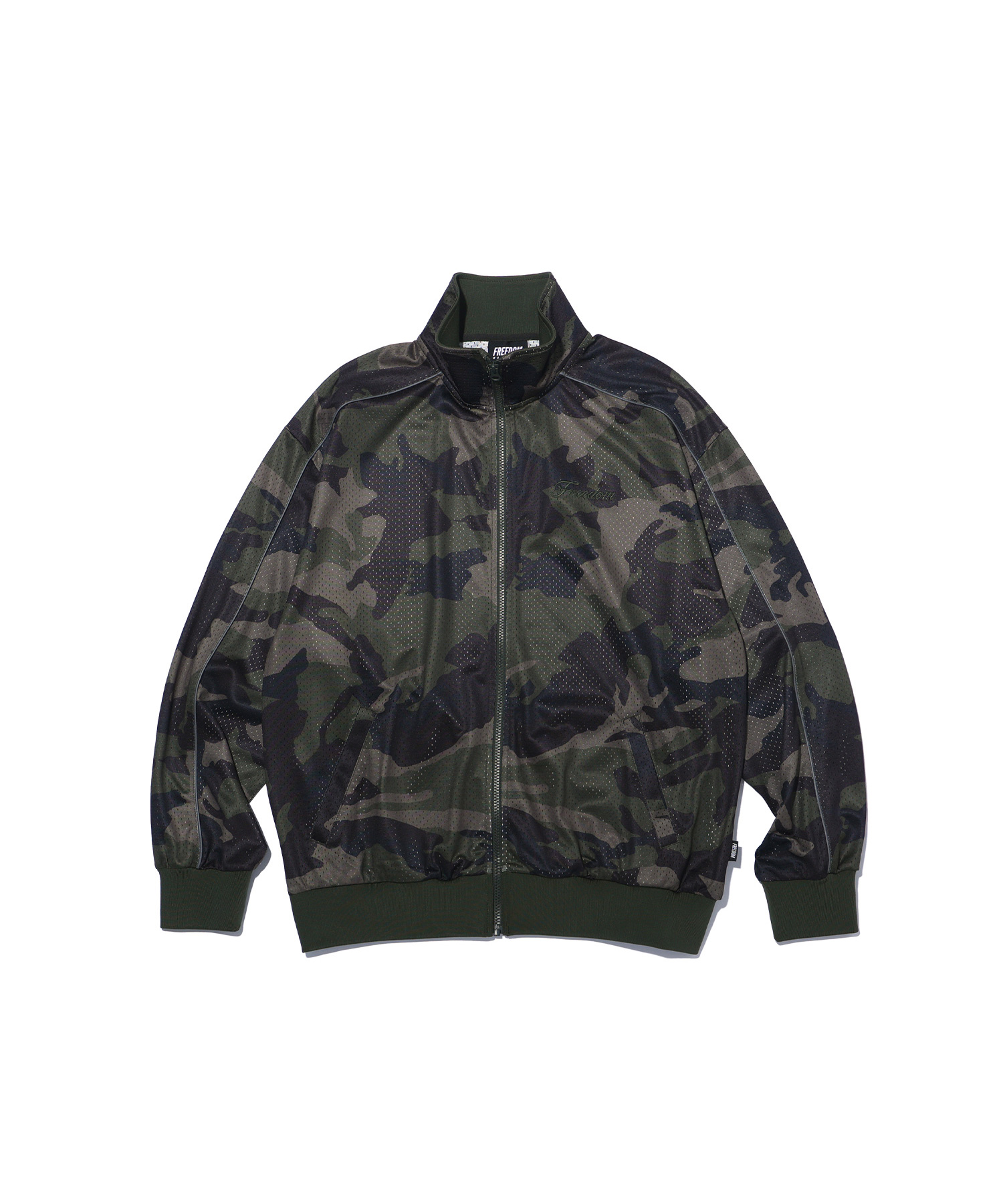 Entire Mesh Collar Jacket (Deep Camo)