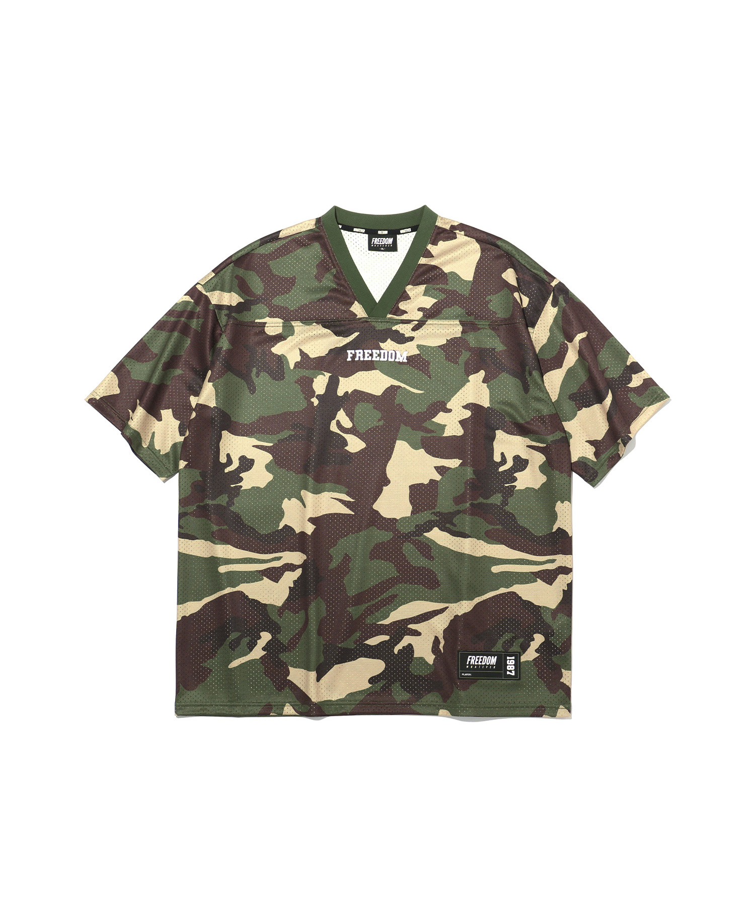 Entire Mesh Rugby Jersey (Light Camo)