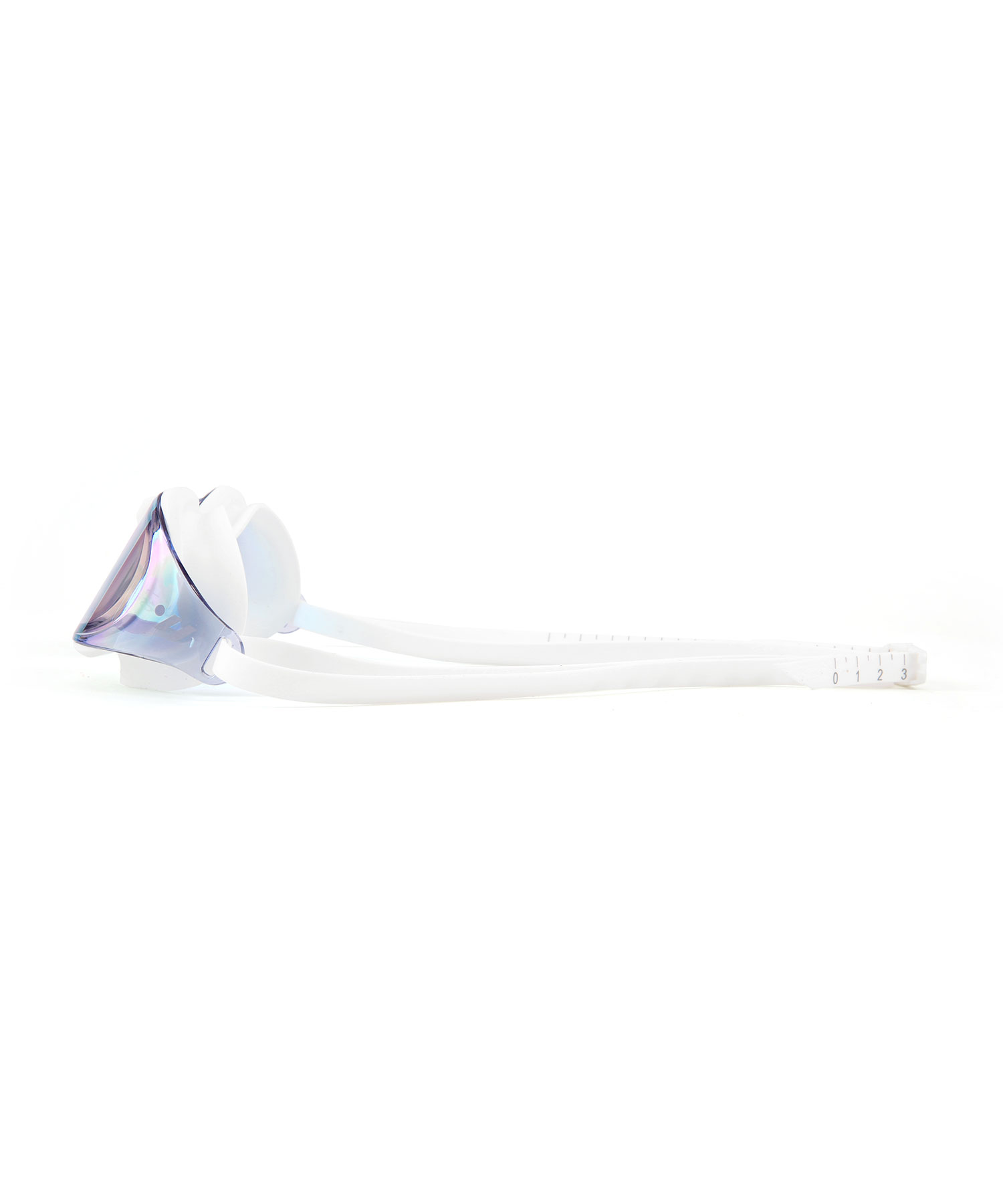 Очки для плавания Lucid Nano Anti-fog Mirror White [SGZUGS001 (WH)]