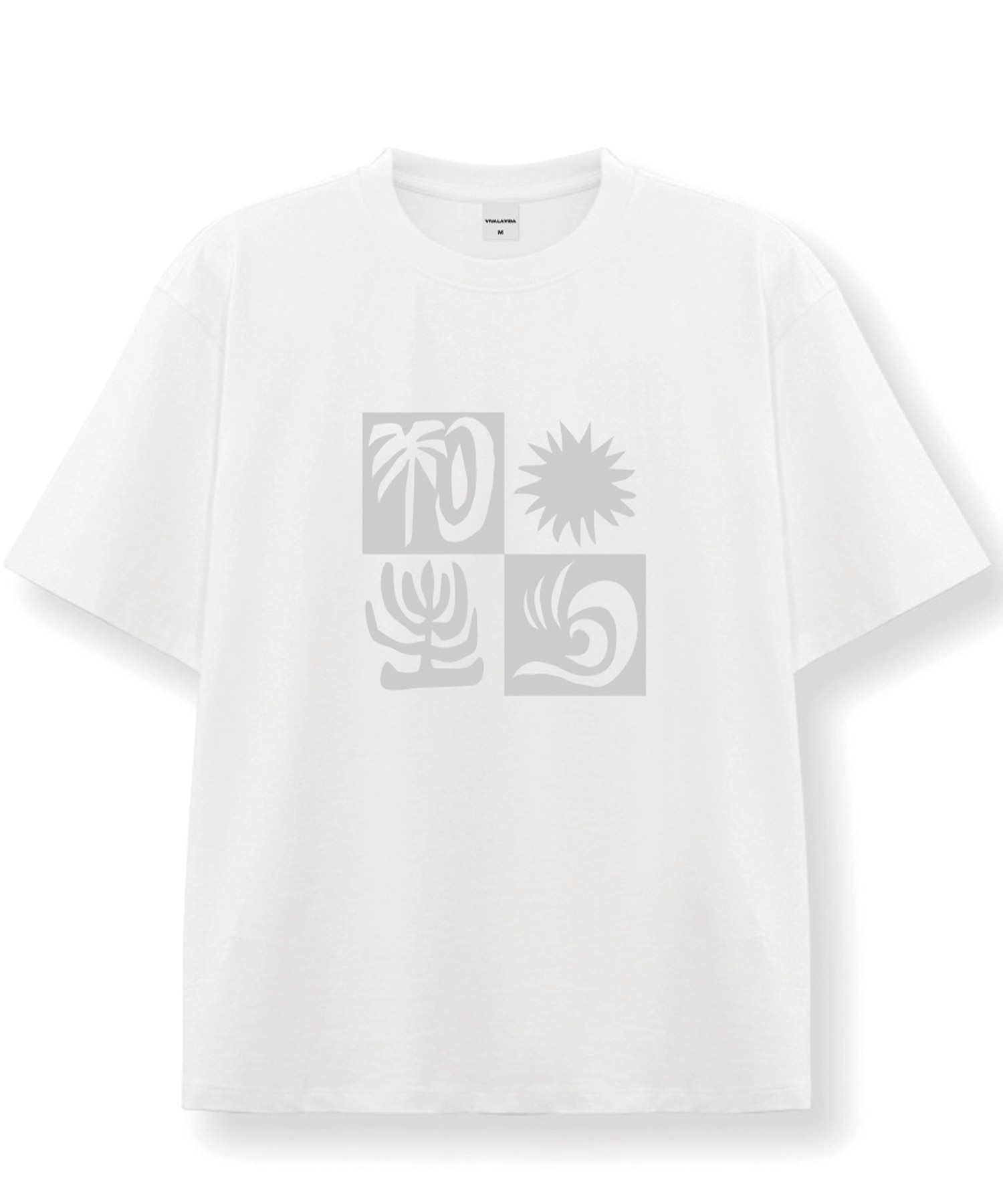 Palm с коротким рукавом футболка