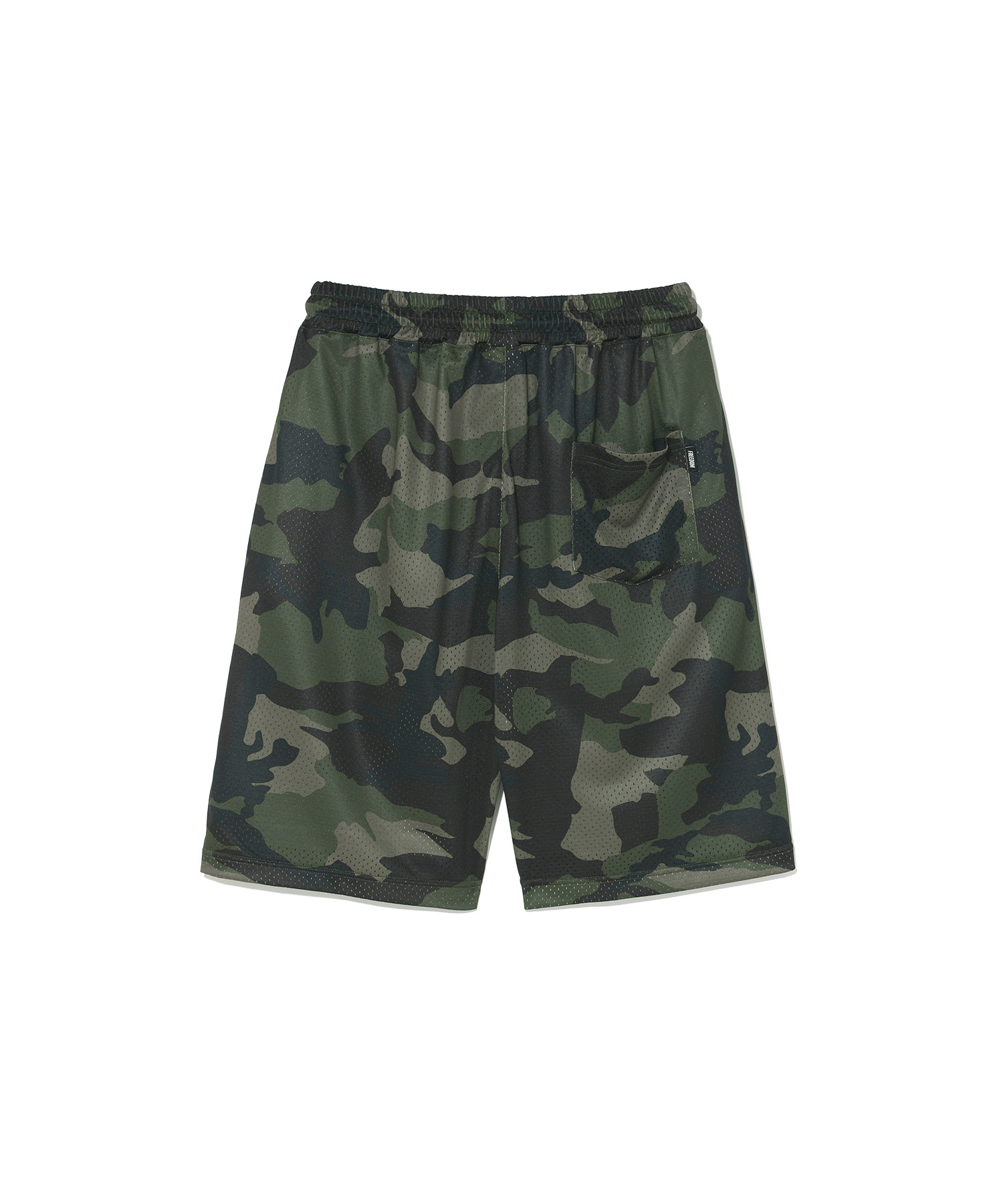 Basic Mesh Bermuda Shorts (Deep Camo)