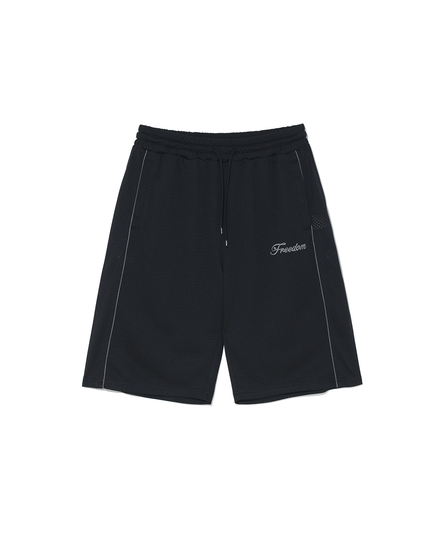 Sideline Mesh Bermuda Shorts (Black)