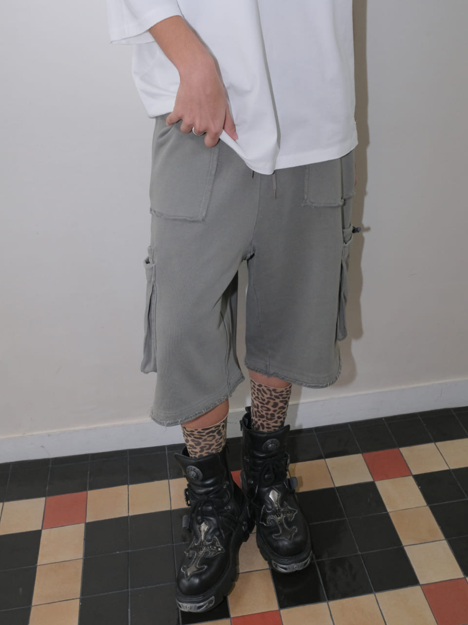 карго JERSEY шорты [KHAKI]