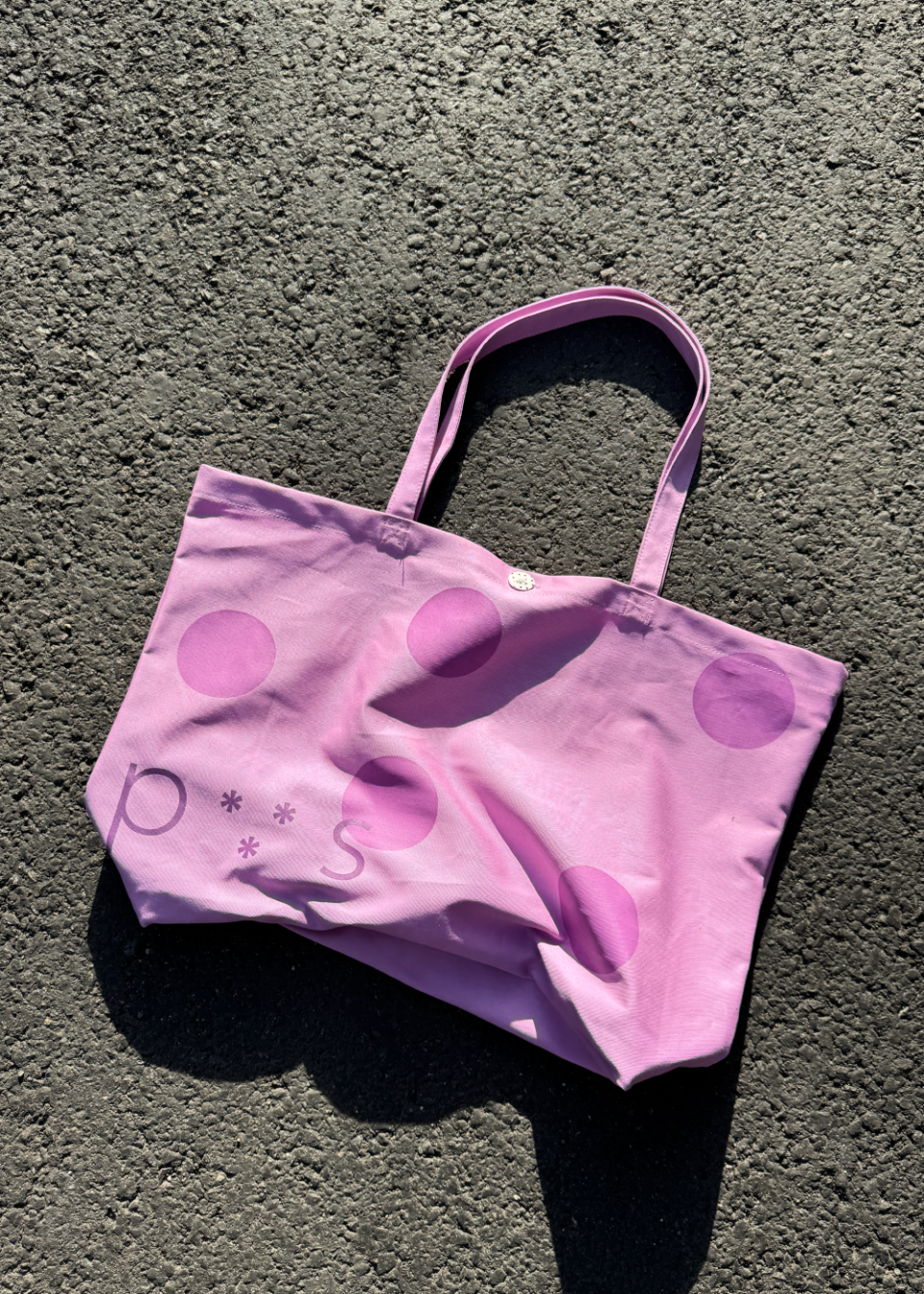 PVS DOT BUTTON BAG - 3 COLORS AS SHOWN