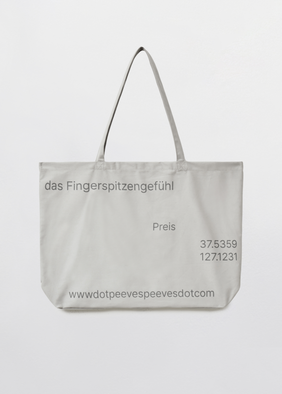 PVS DOT BUTTON BAG - 3 COLORS LIGHT GREY