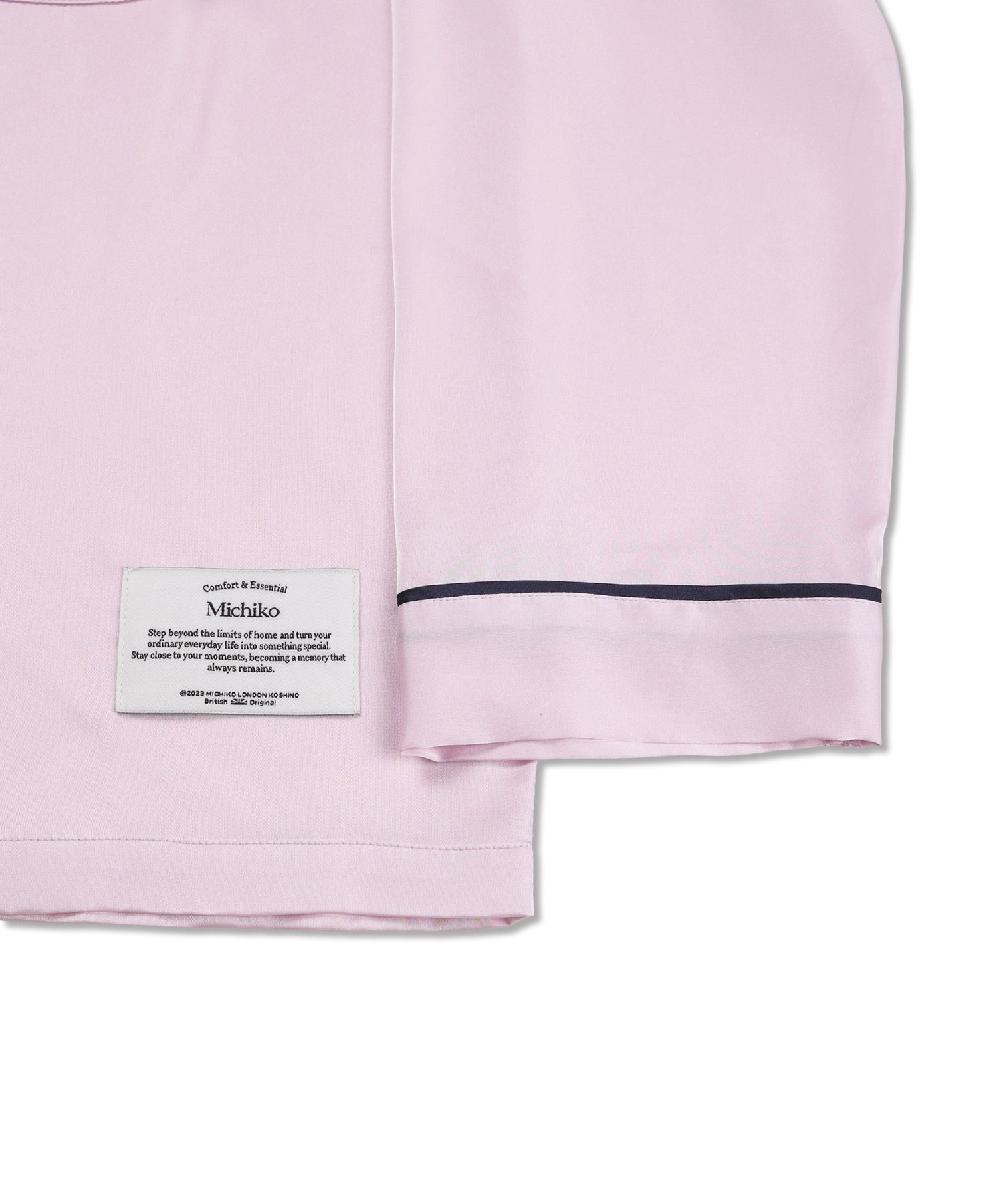 Glossy Silky Pajama Set Orchid розовый