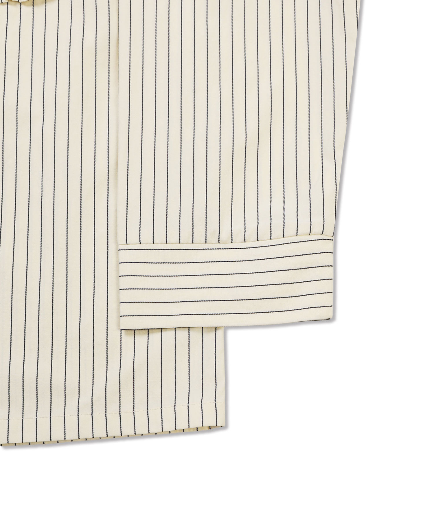 Ruffled карман Pajama Set Butter cream