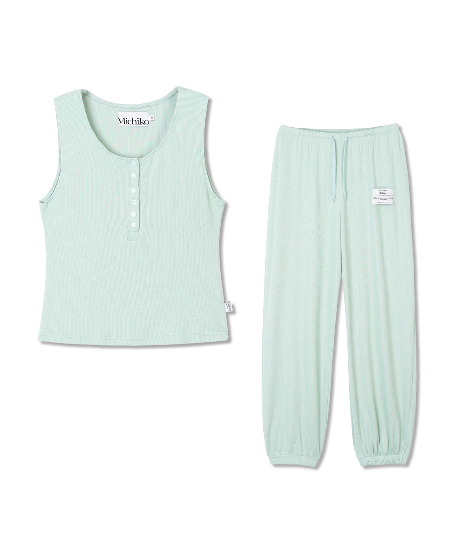 Easy Sleevless & брюки Set Mint