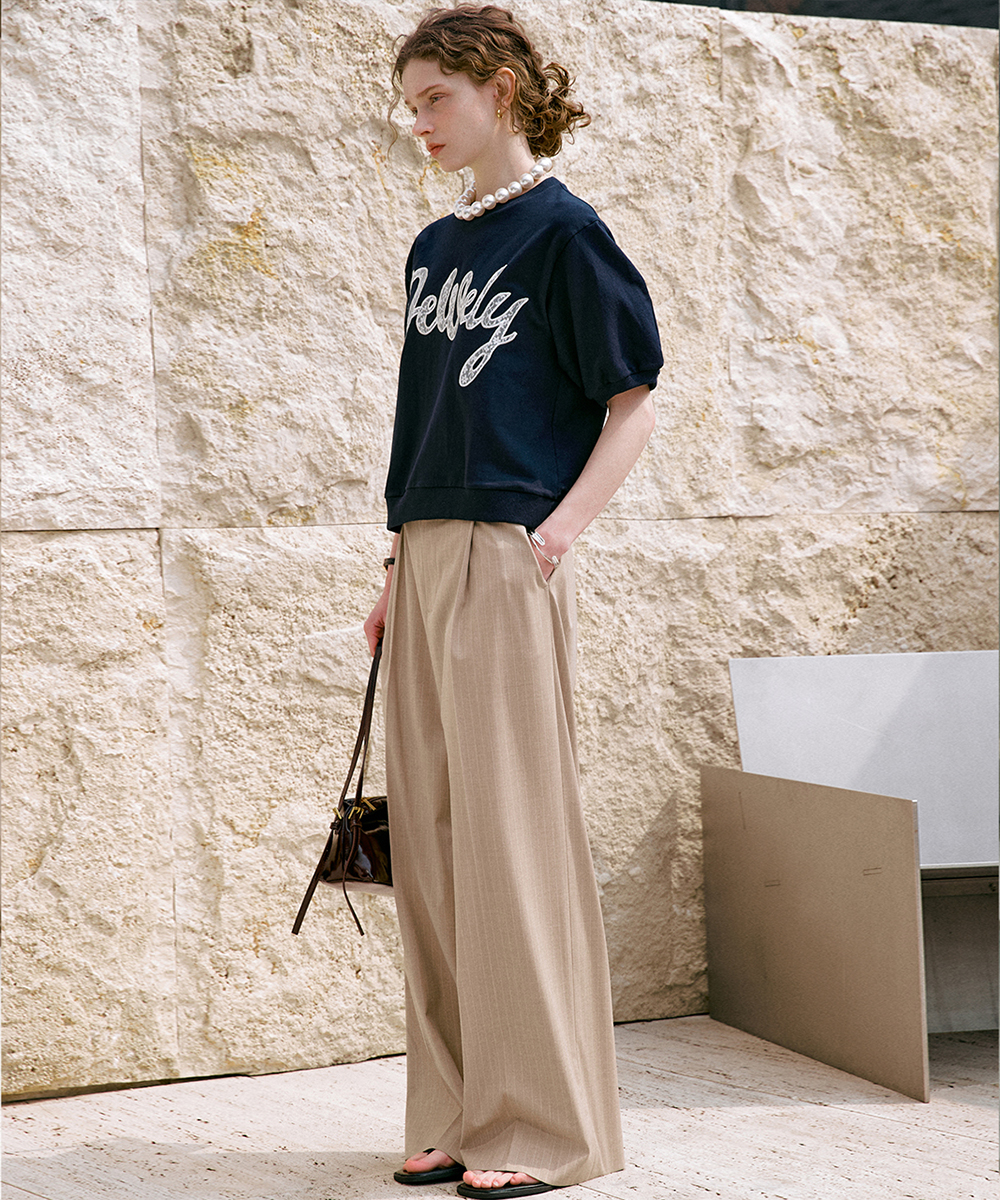 SUMMER полоса SLACKS_BEIGE