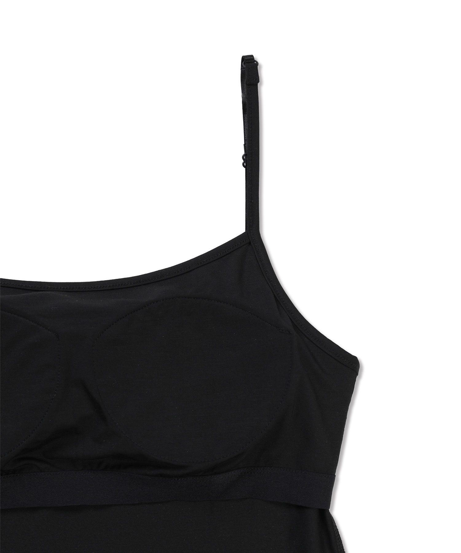 ( ) Basic Modal Sleeveless Black
