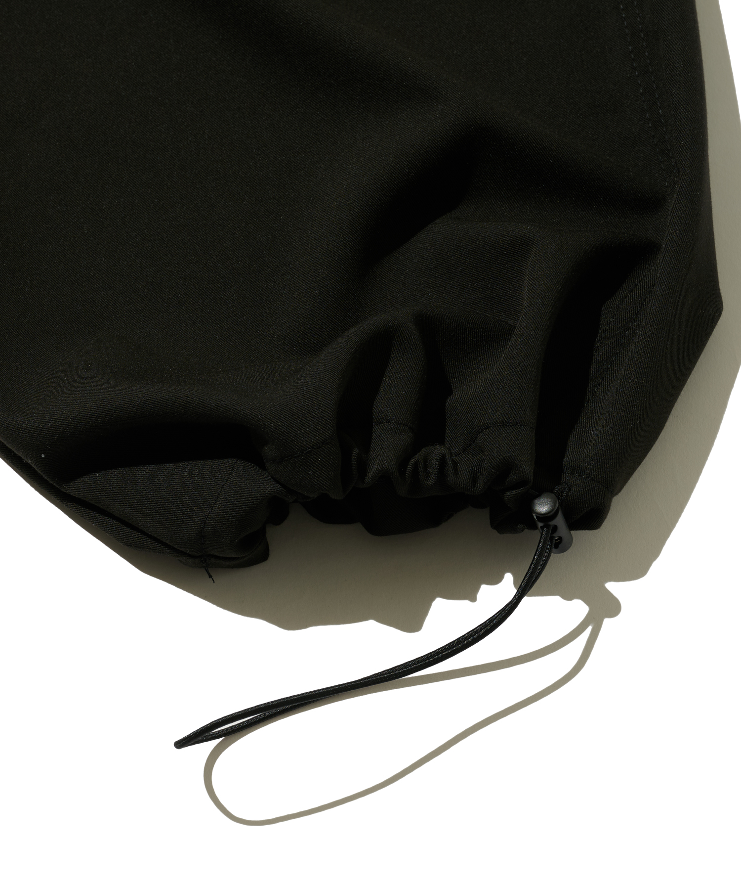 Широкие брюки-слаксы с двумя защипами (Black)