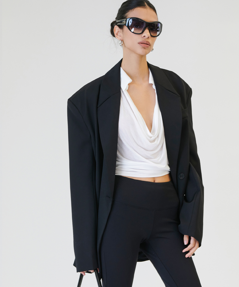 Taylor Wire Over Jacket [BLACK]