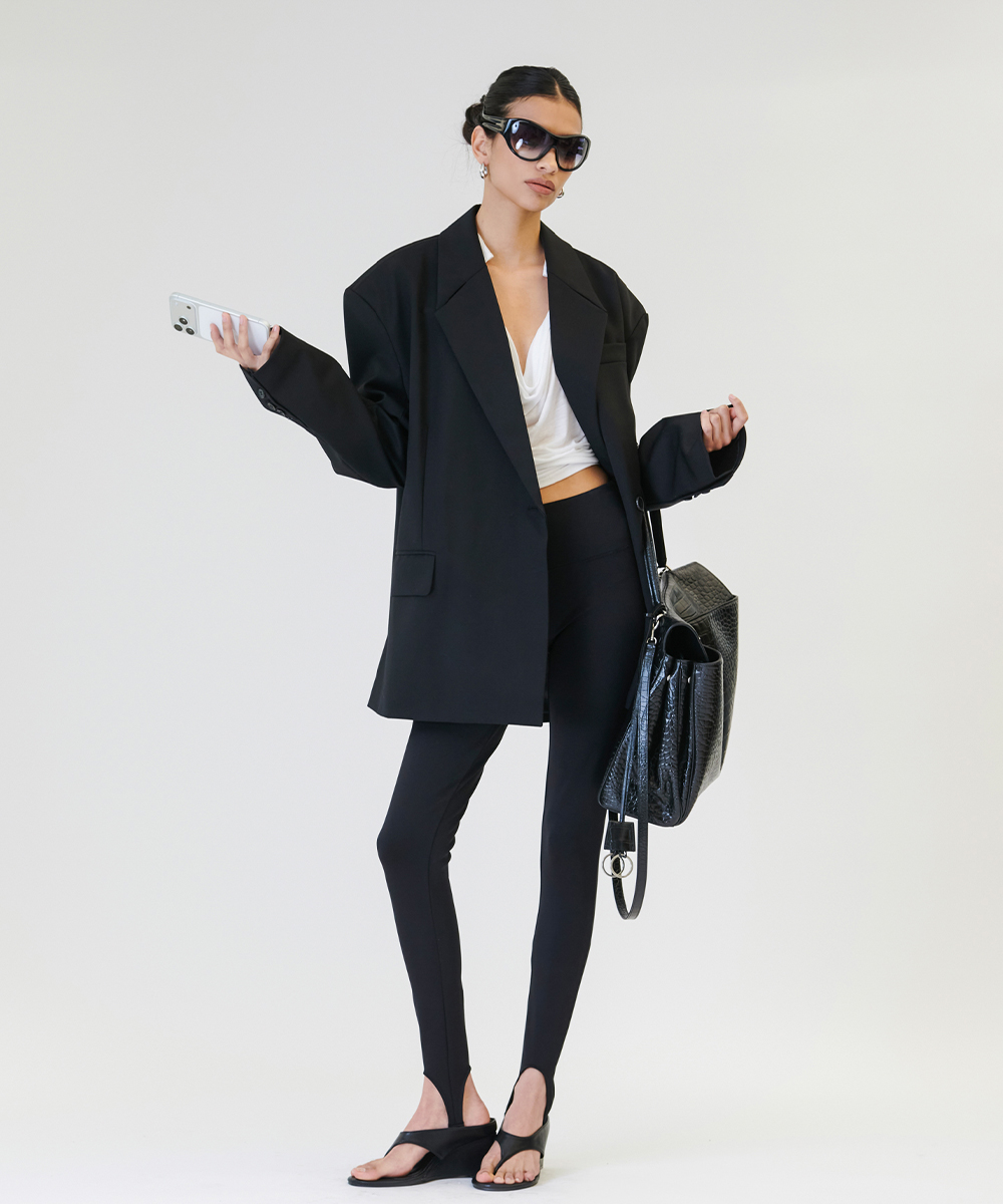 Taylor Wire Over Jacket [BLACK]