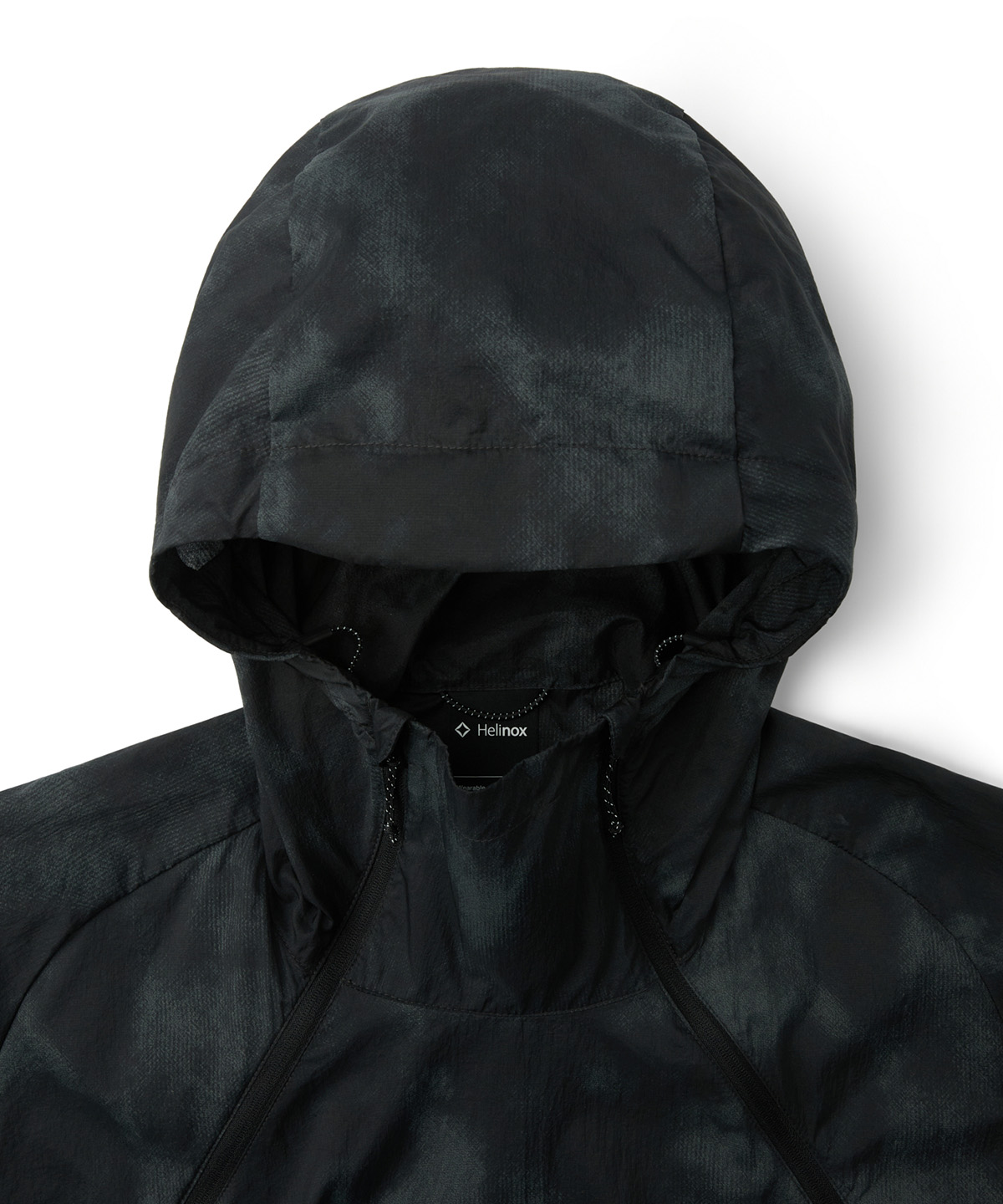 Легкий анорак с принтом натуральный камуфляж_Dark Grey