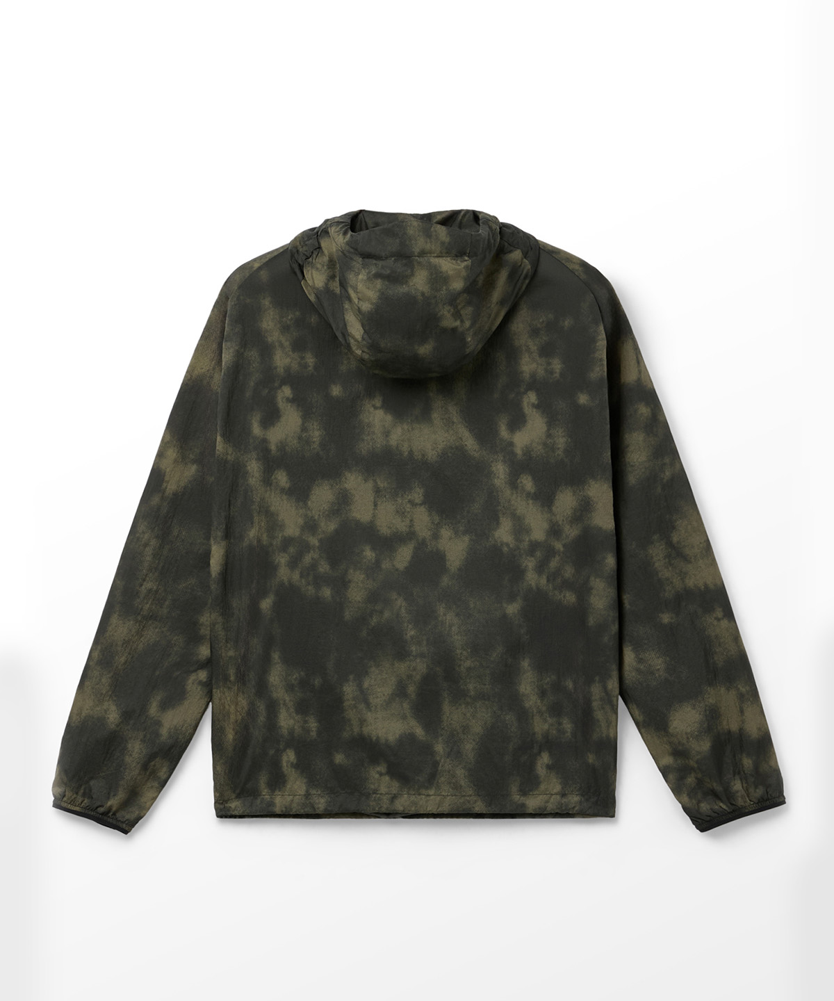 Легкий анорак с принтом natural camo_Khaki