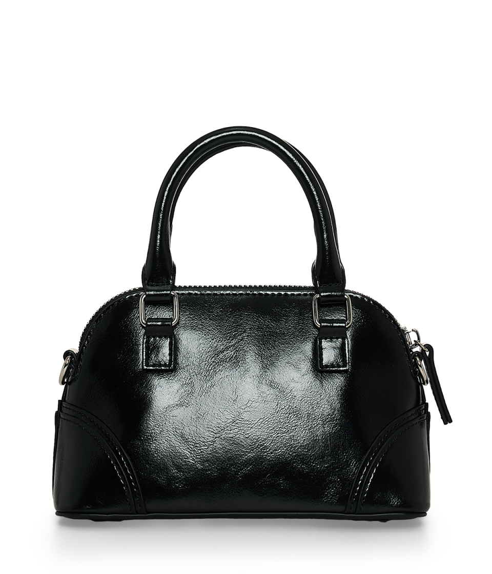 バッグ Matin Kim CURVE ZIP MINI BAG IN BLACK MUSINSA公式 | MATIN KIM CURVE ZIP MINI BAG IN BLACK