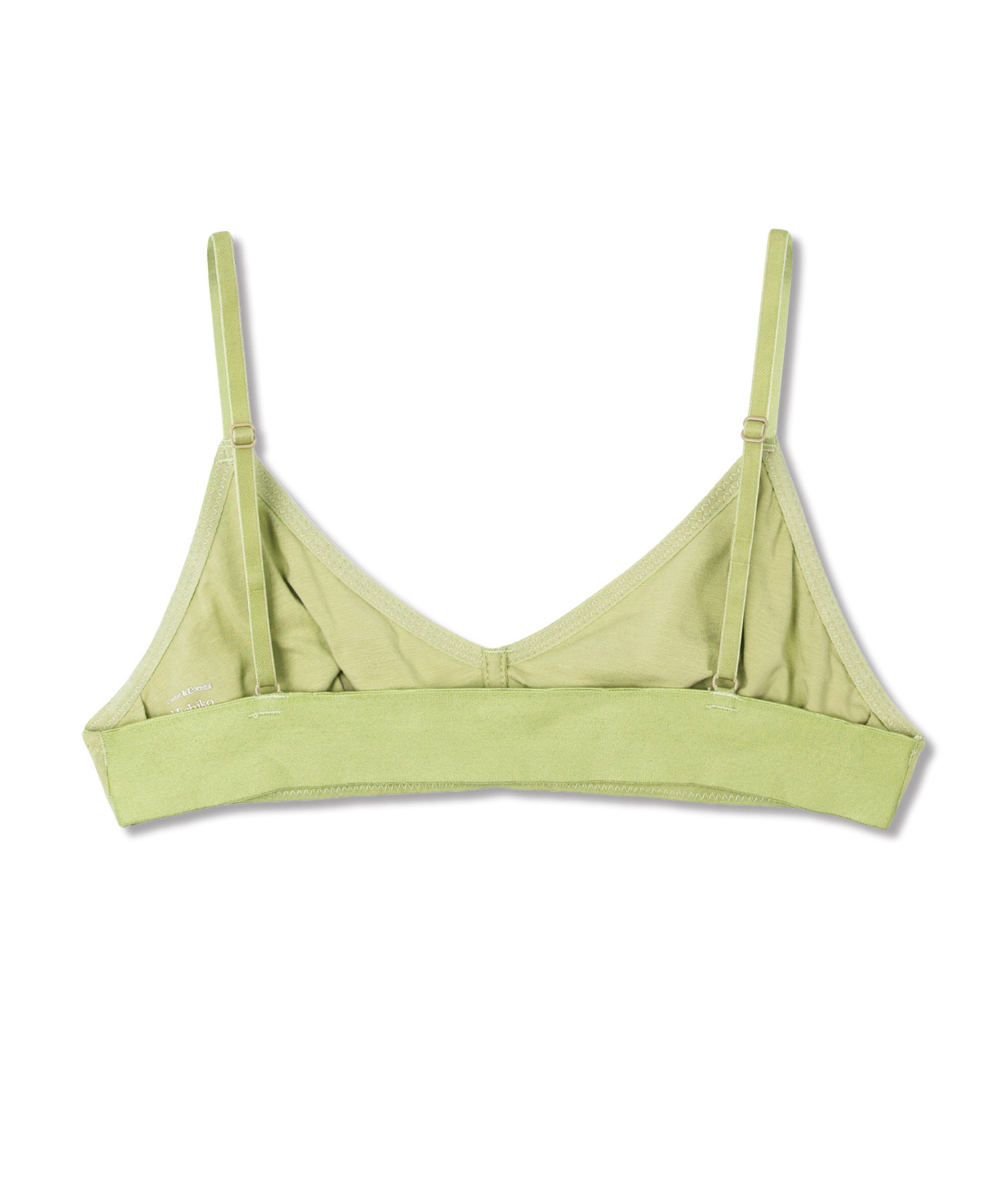 Comfortable Basic Bralette, Lime