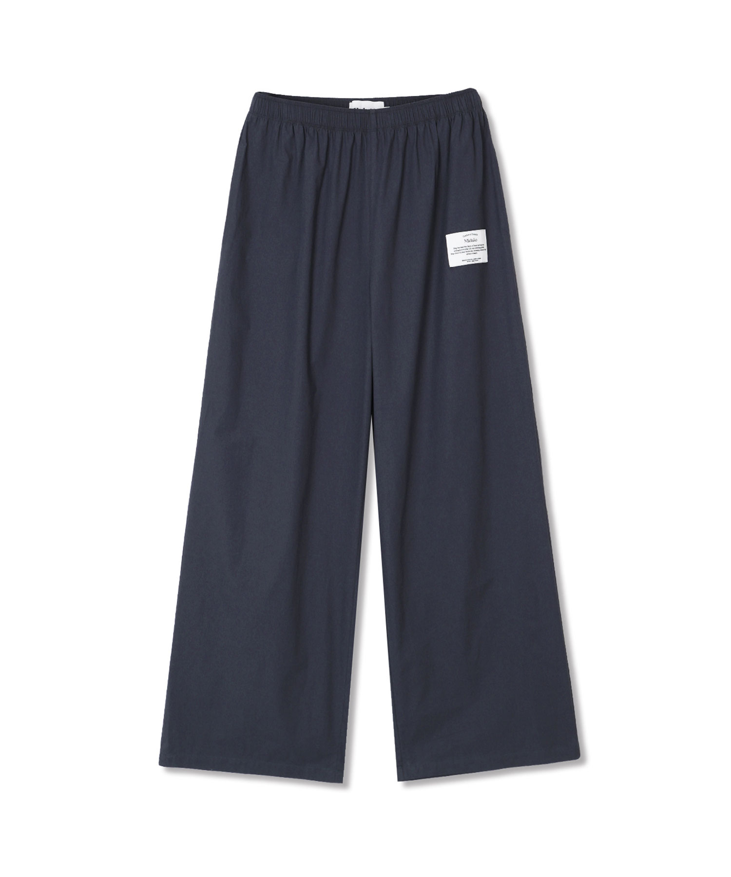 (Uni) Vivid One-mile Pants Dark navy